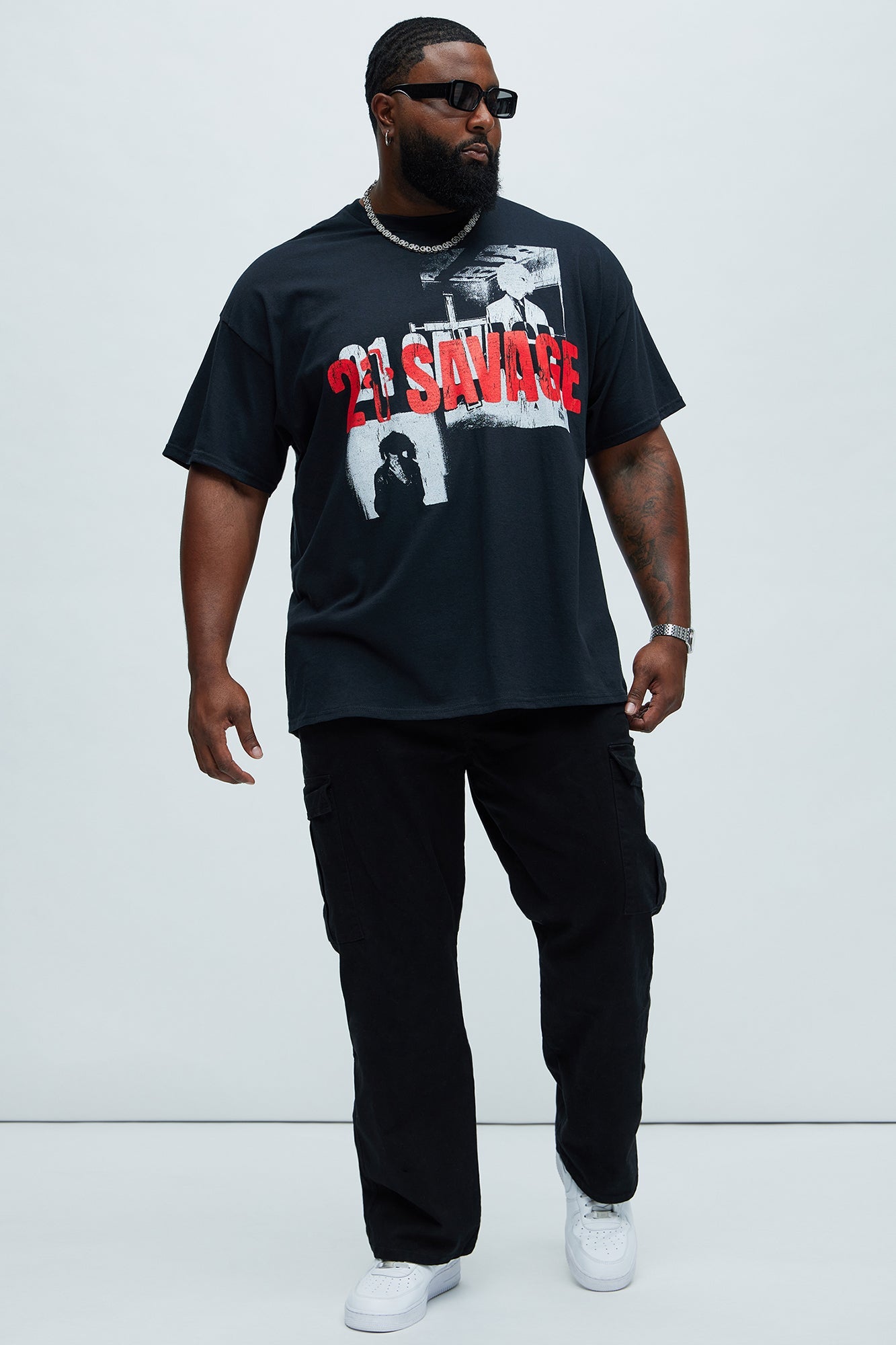 Kyle Straight Cargo Pants - Black