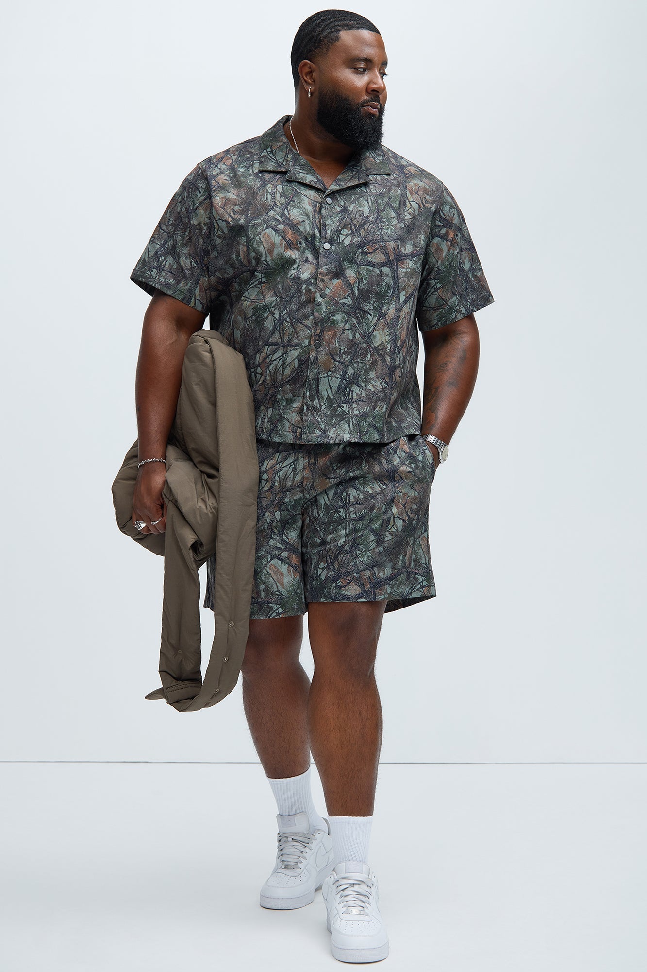 Cleveland Camouflage Warm Up Shorts - Camouflage