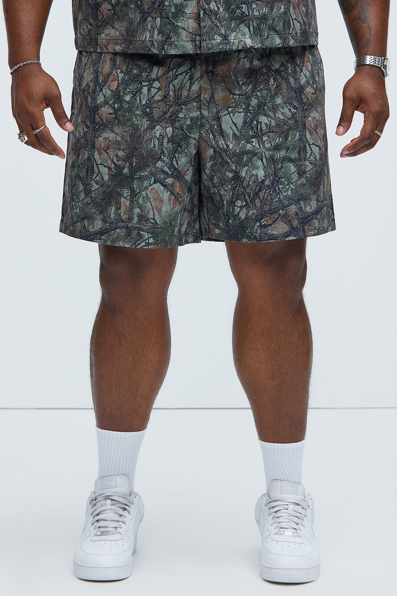Cleveland Camouflage Warm Up Shorts - Camouflage
