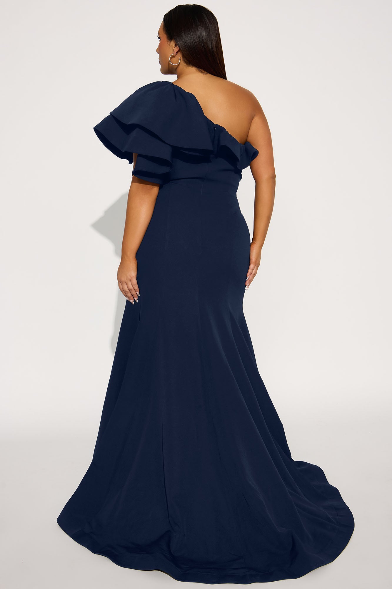 Guiselle Mermaid Maxi Gown - Navy