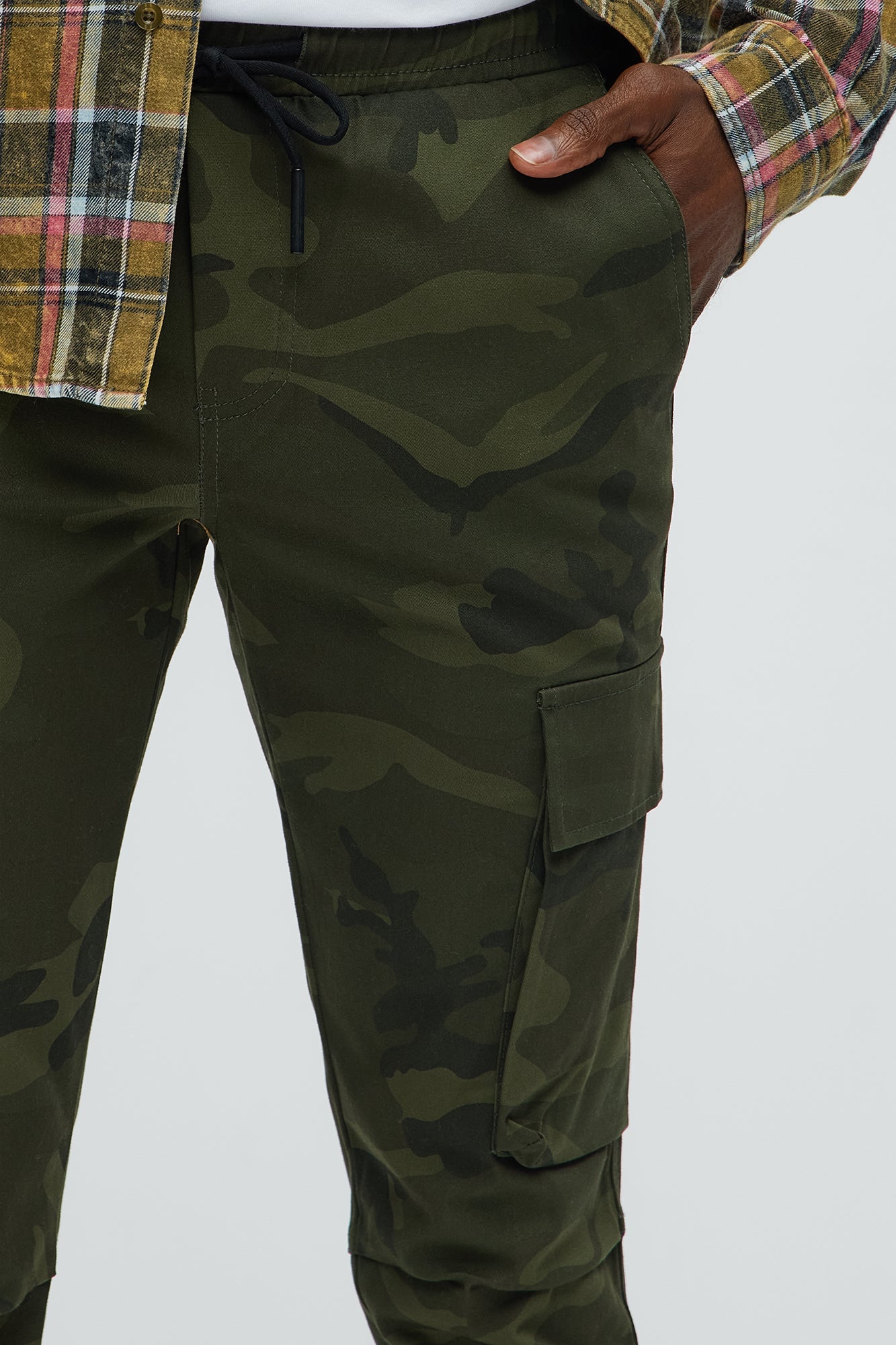 Stay On It Skinny Cargo Pants - Camouflage
