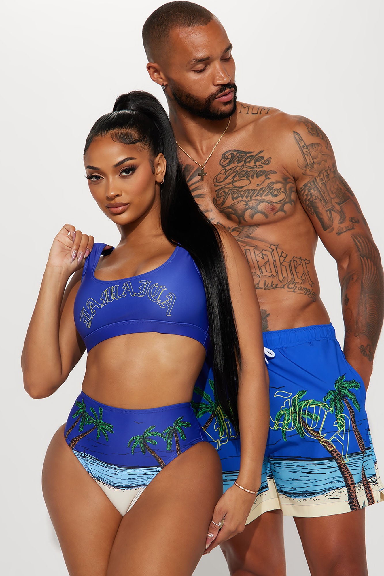 Jamaican Shore Swim Trunk - Blue