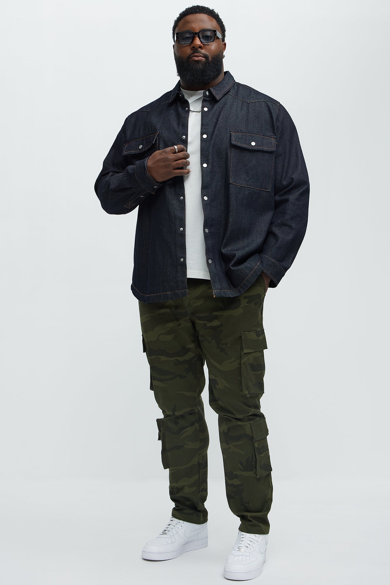 Stay On It Skinny Cargo Pants - Camouflage