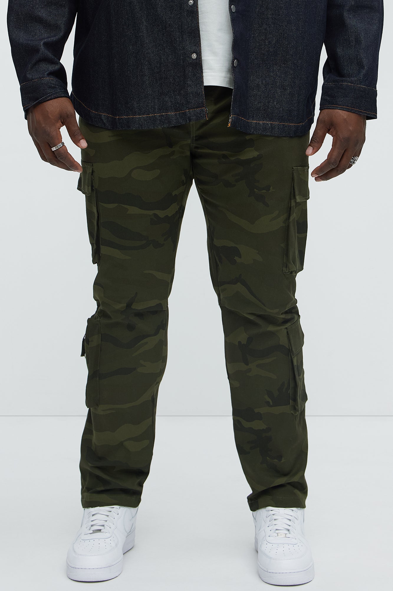Stay On It Skinny Cargo Pants - Camouflage