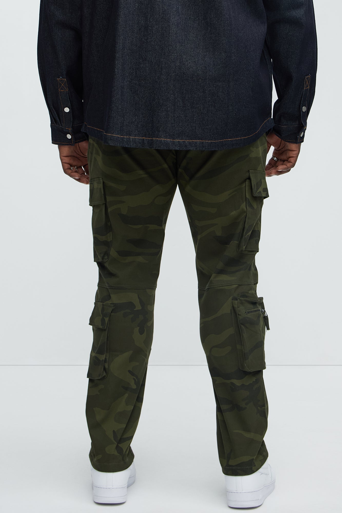 Stay On It Skinny Cargo Pants - Camouflage