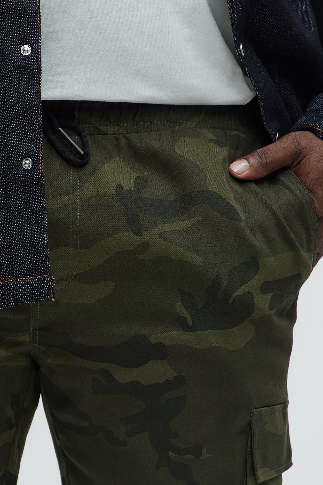 Stay On It Skinny Cargo Pants - Camouflage