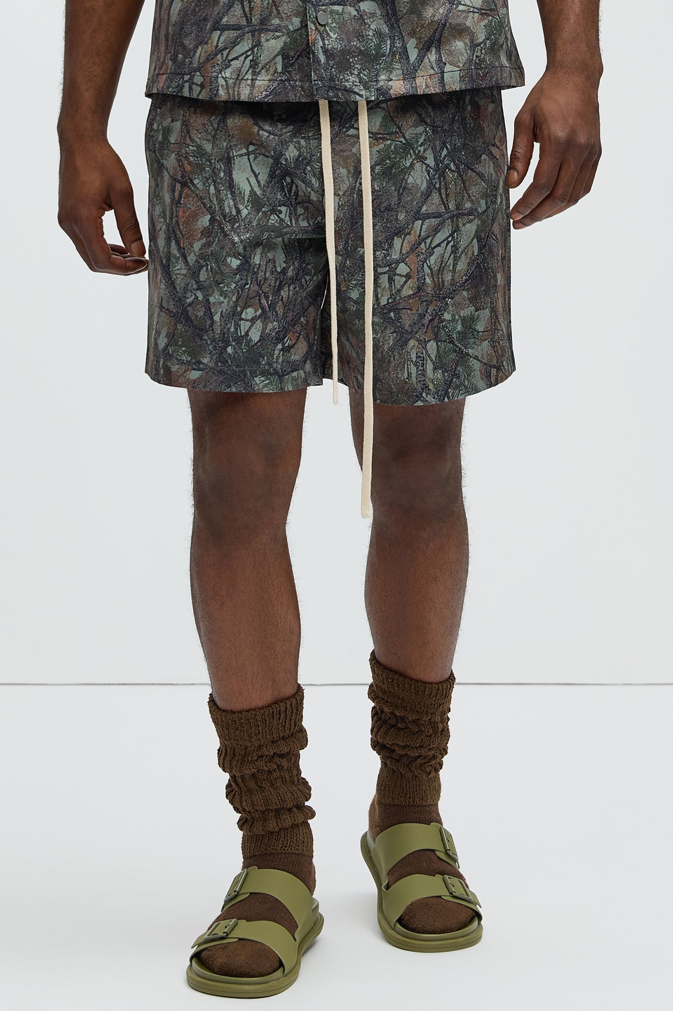 Cleveland Camouflage Warm Up Shorts - Camouflage