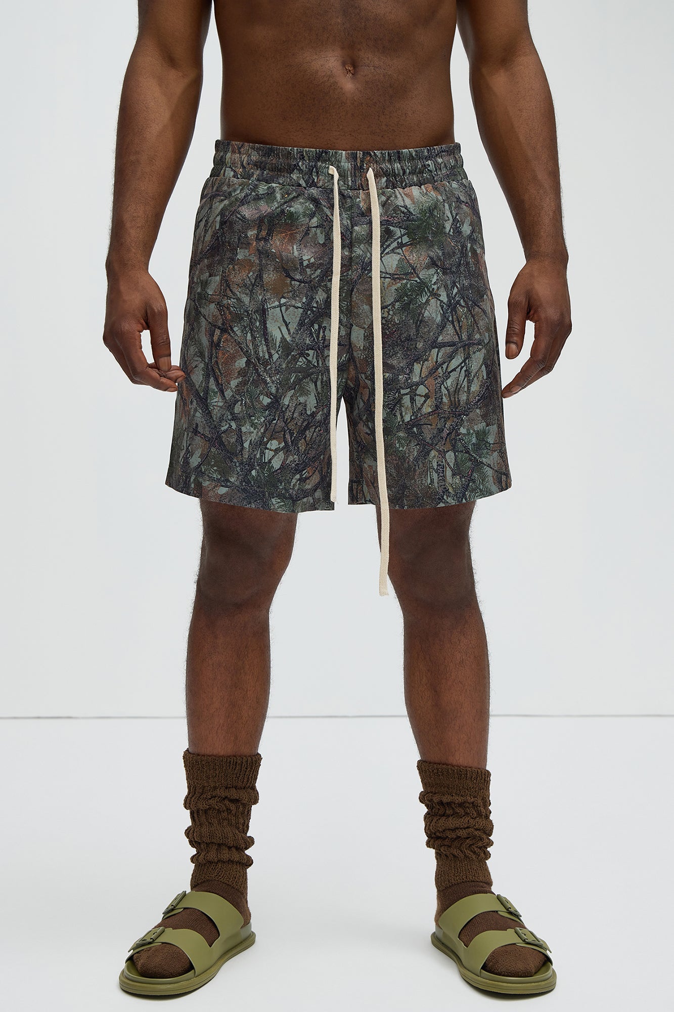 Cleveland Camouflage Warm Up Shorts - Camouflage