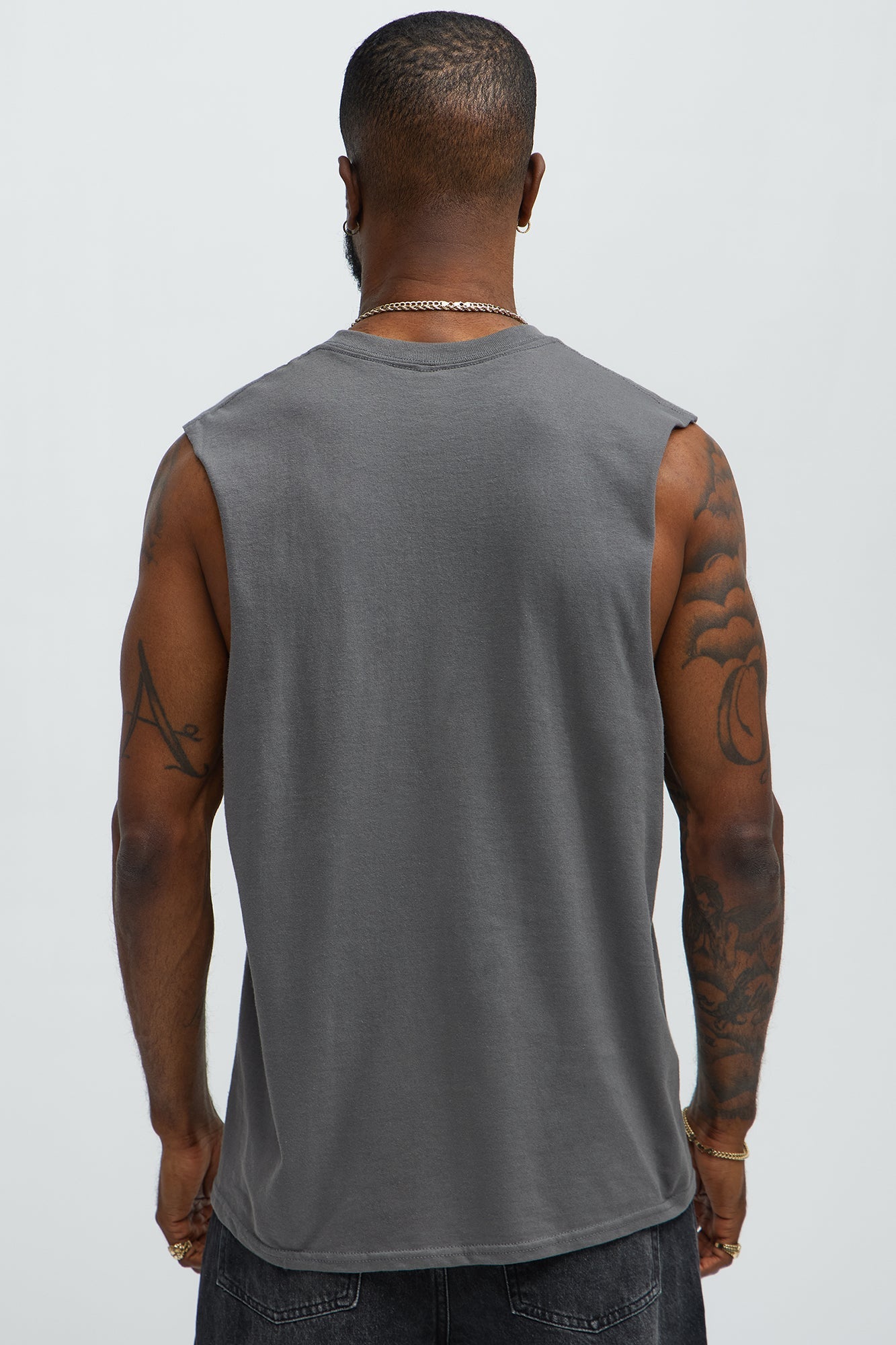 Legacy Muscle Tee - Charcoal