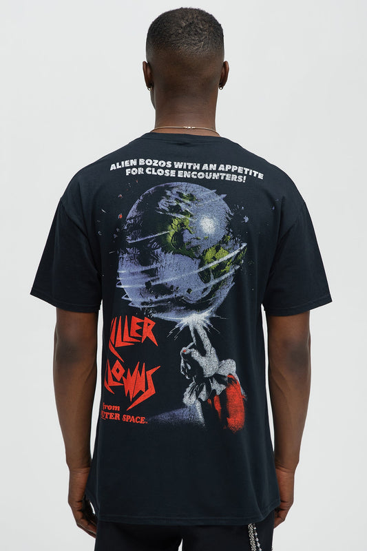 Killer Klowns From Outer Space Short Sleeve Tee - Black