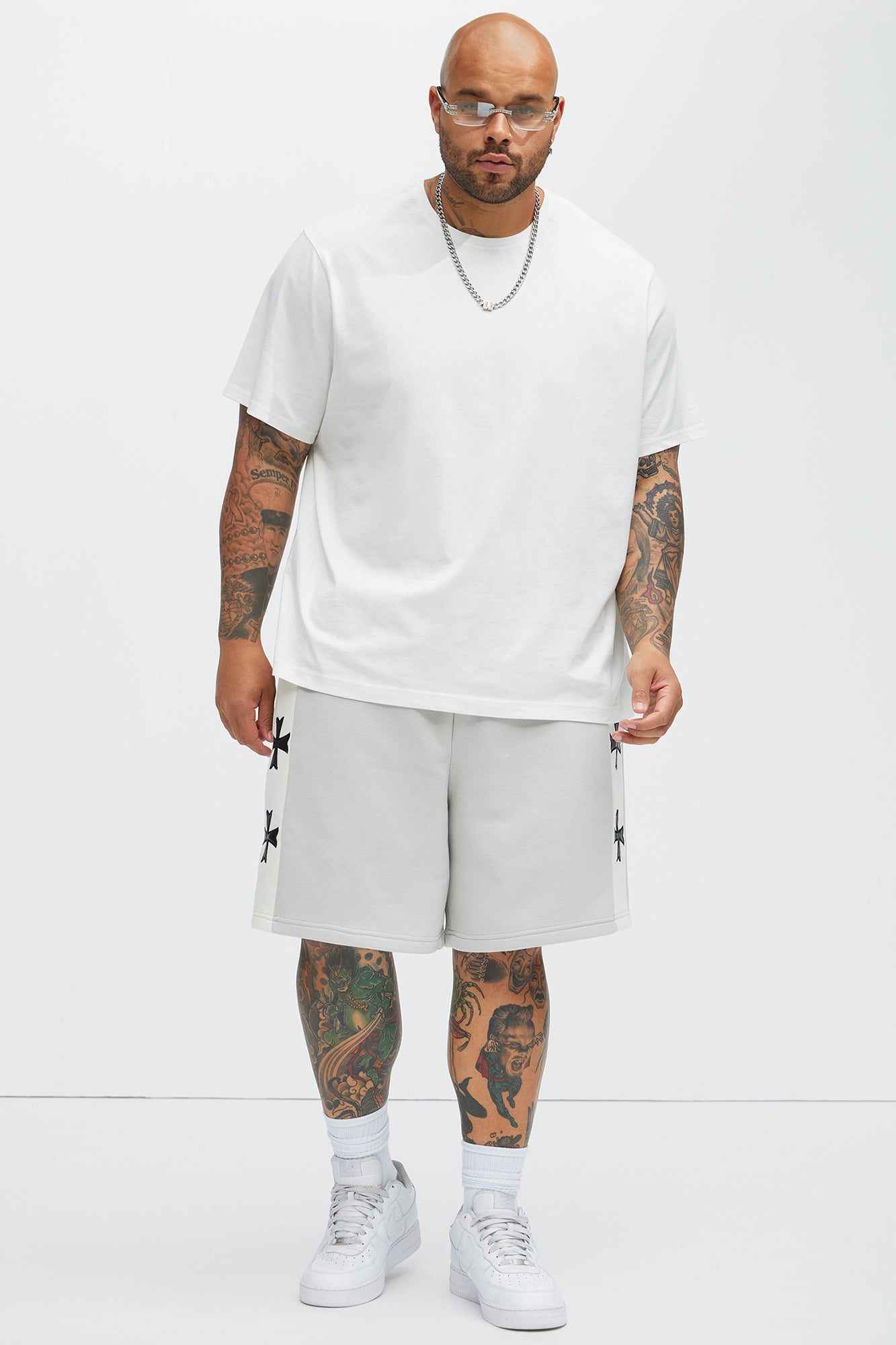 FN Essential Crew Tees 3 Pack - White