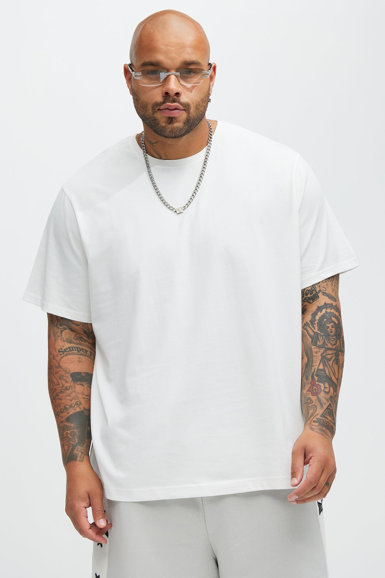FN Essential Crew Tees 3 Pack - White