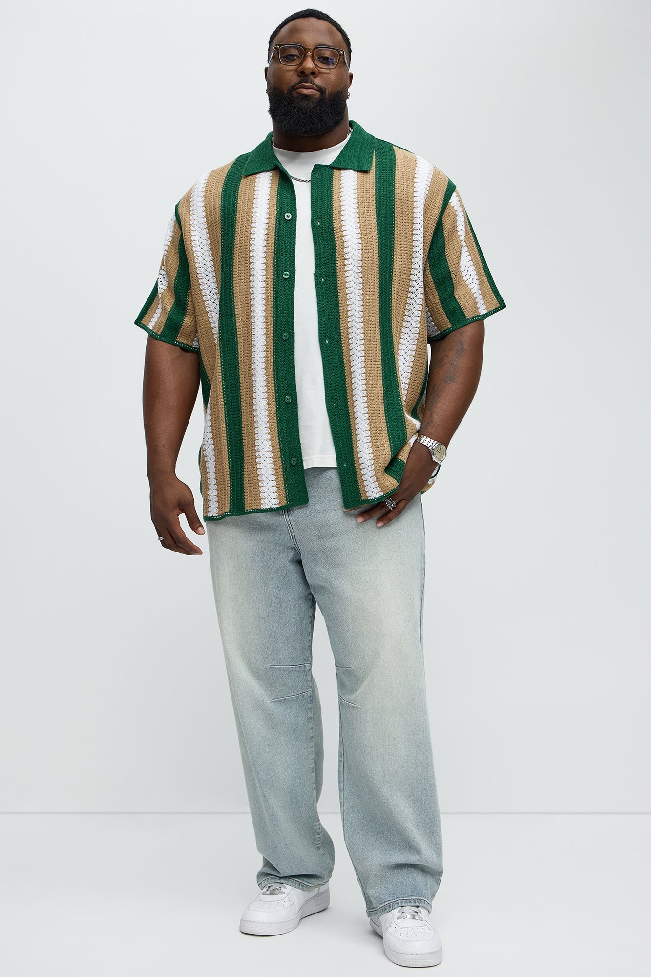 Kylan Classic Baggy Jeans - Light Blue Wash