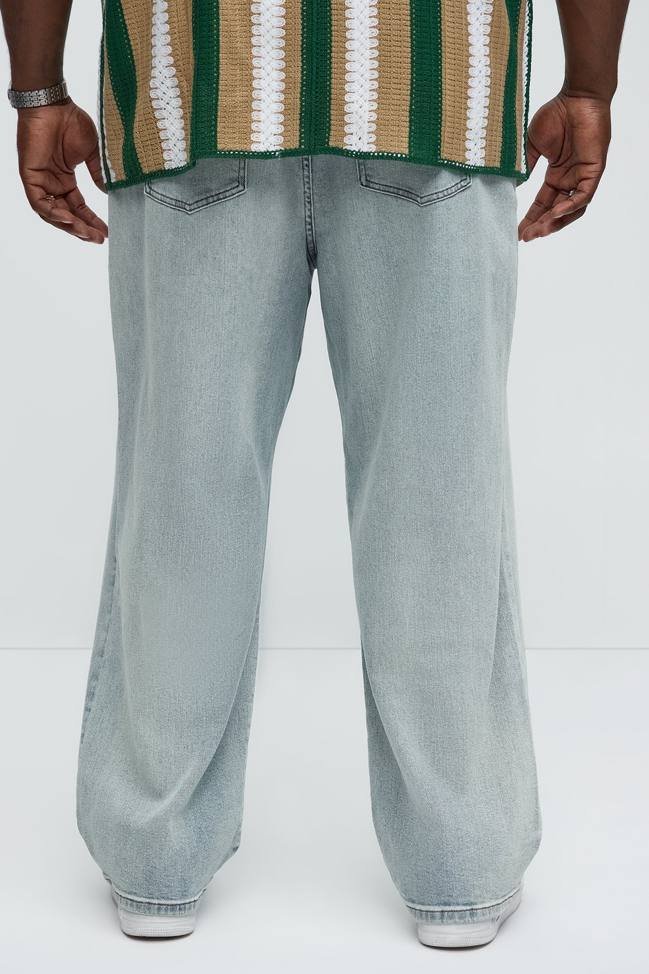 Kylan Classic Baggy Jeans - Light Blue Wash