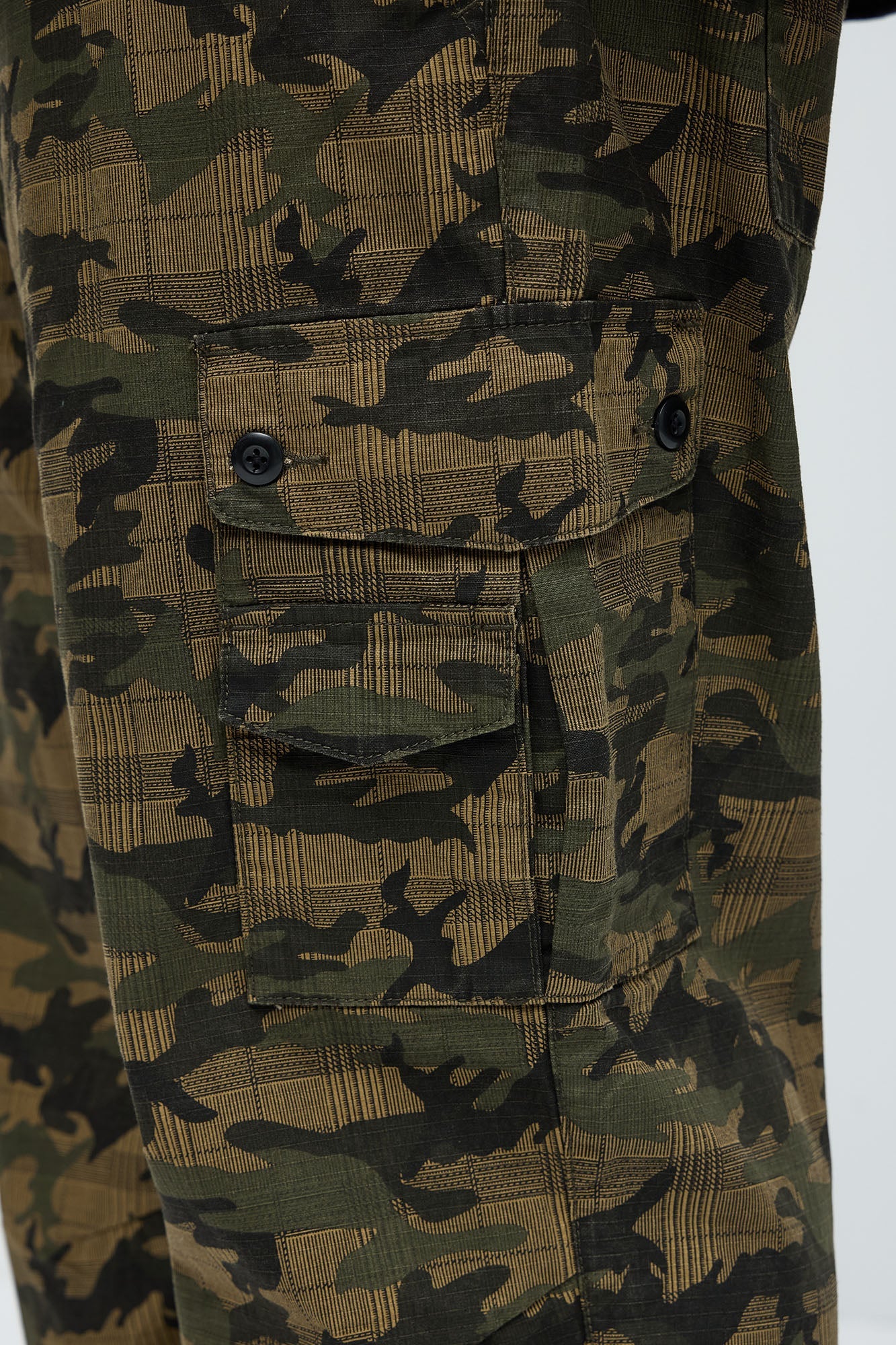 Not On Sight Cargo Baggy Pants - Camouflage