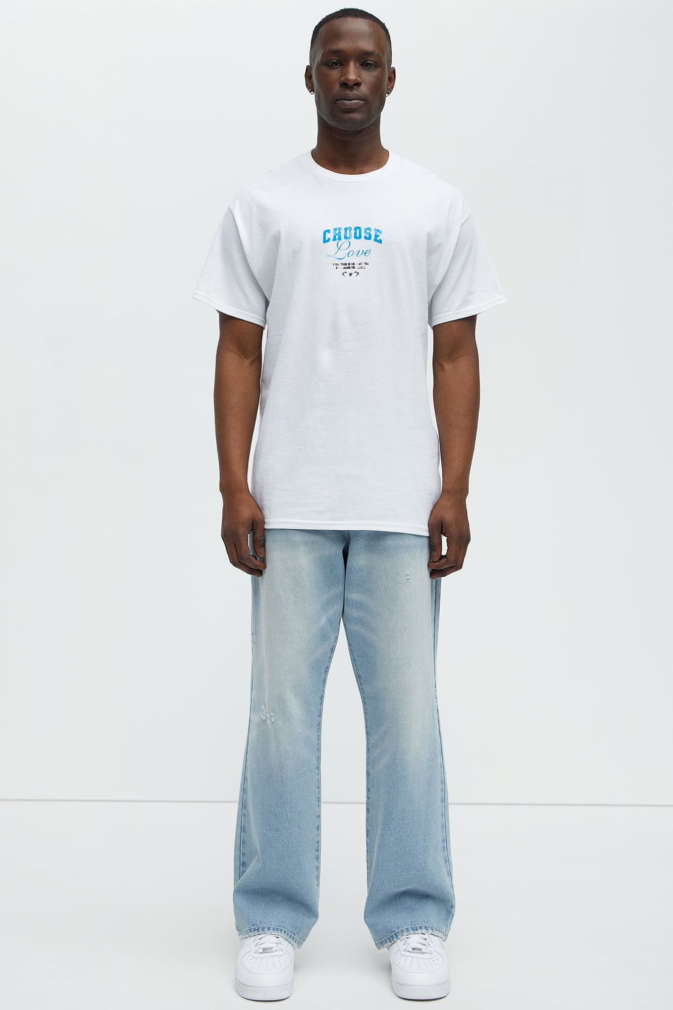 Choose Love Short Sleeve Tee - White