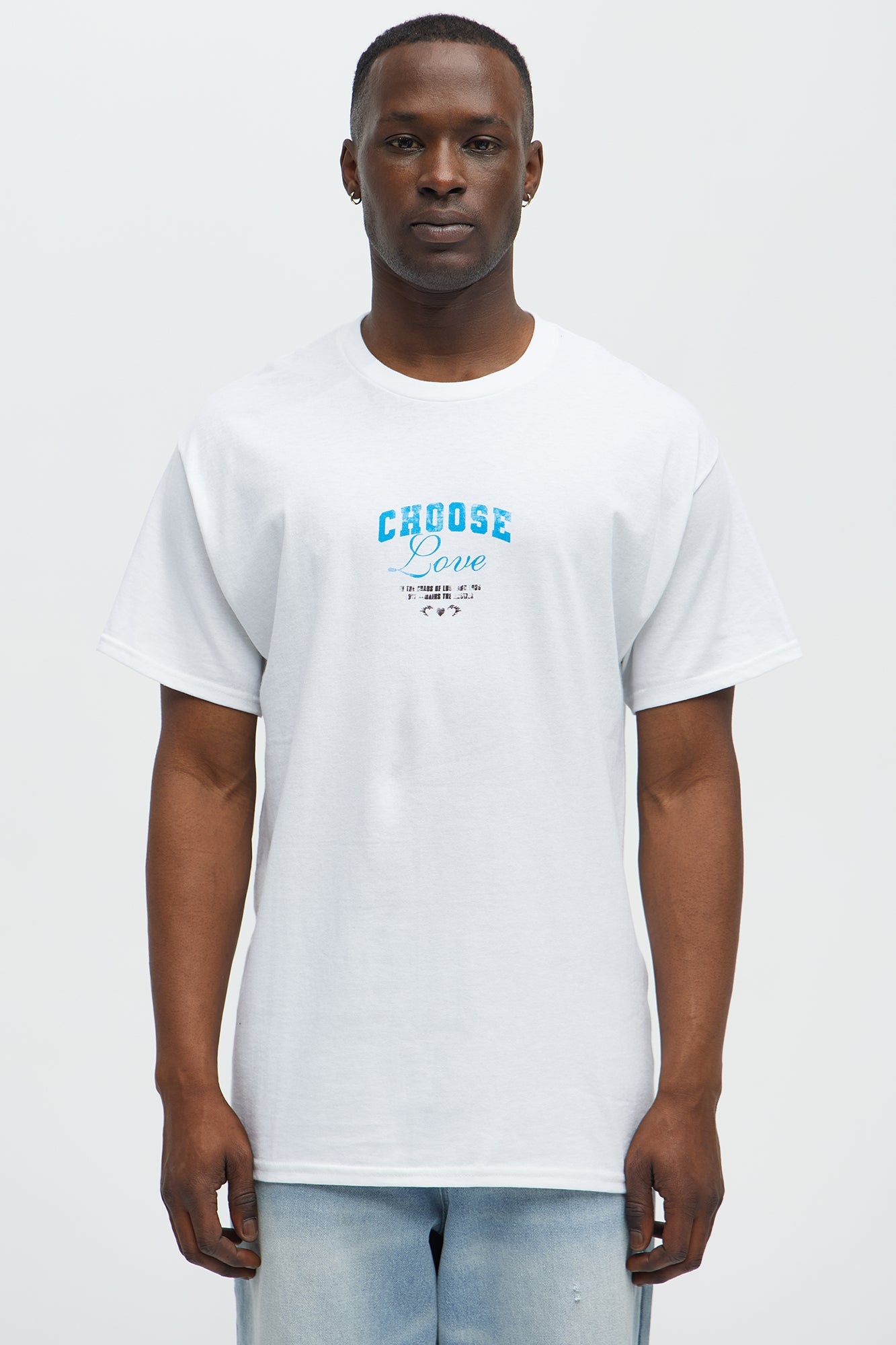 Choose Love Short Sleeve Tee - White