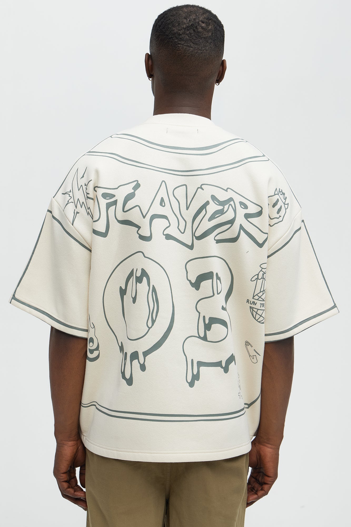 Tyson MVP Short Sleeve Tee - Cream/combo