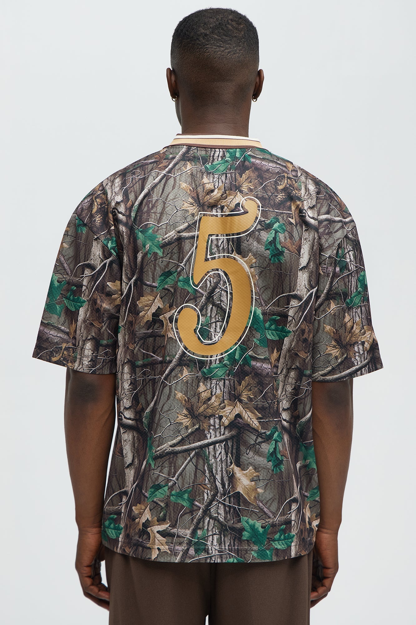 Camo Saints Short Sleeve Soccer Jersey - Camouflage