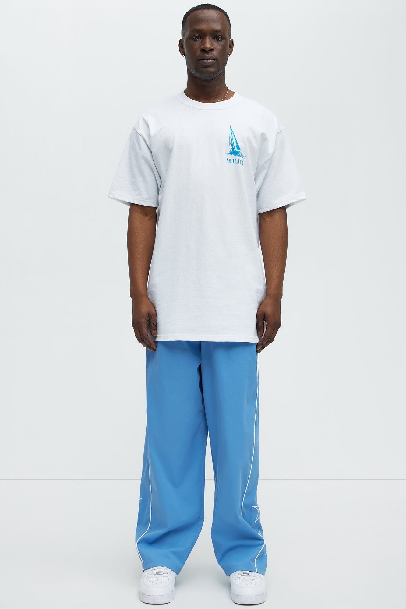 Star Boi Baggy Pants - Blue