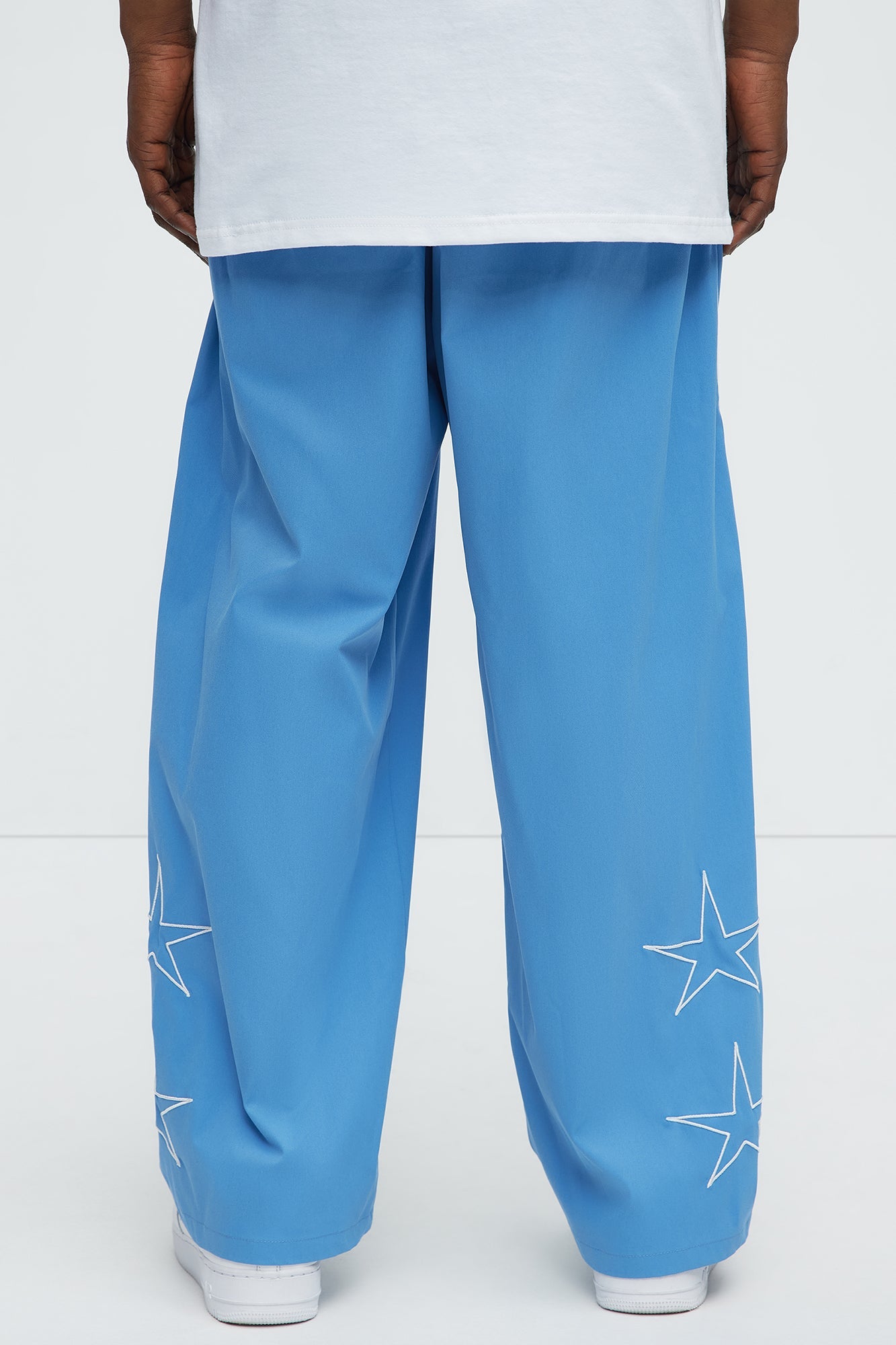 Star Boi Baggy Pants - Blue