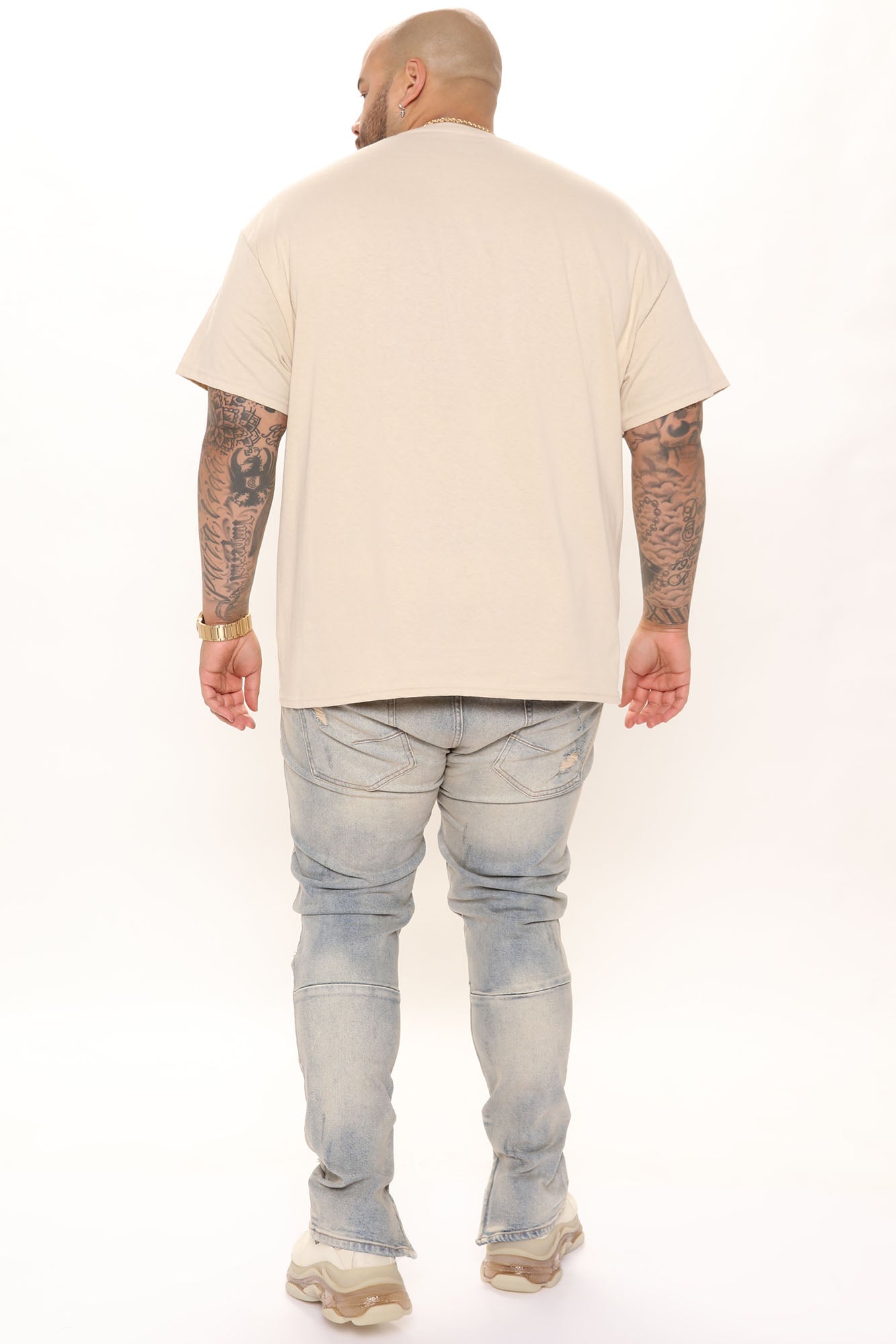 Stay Positive Skinny Jean - Light Blue Wash