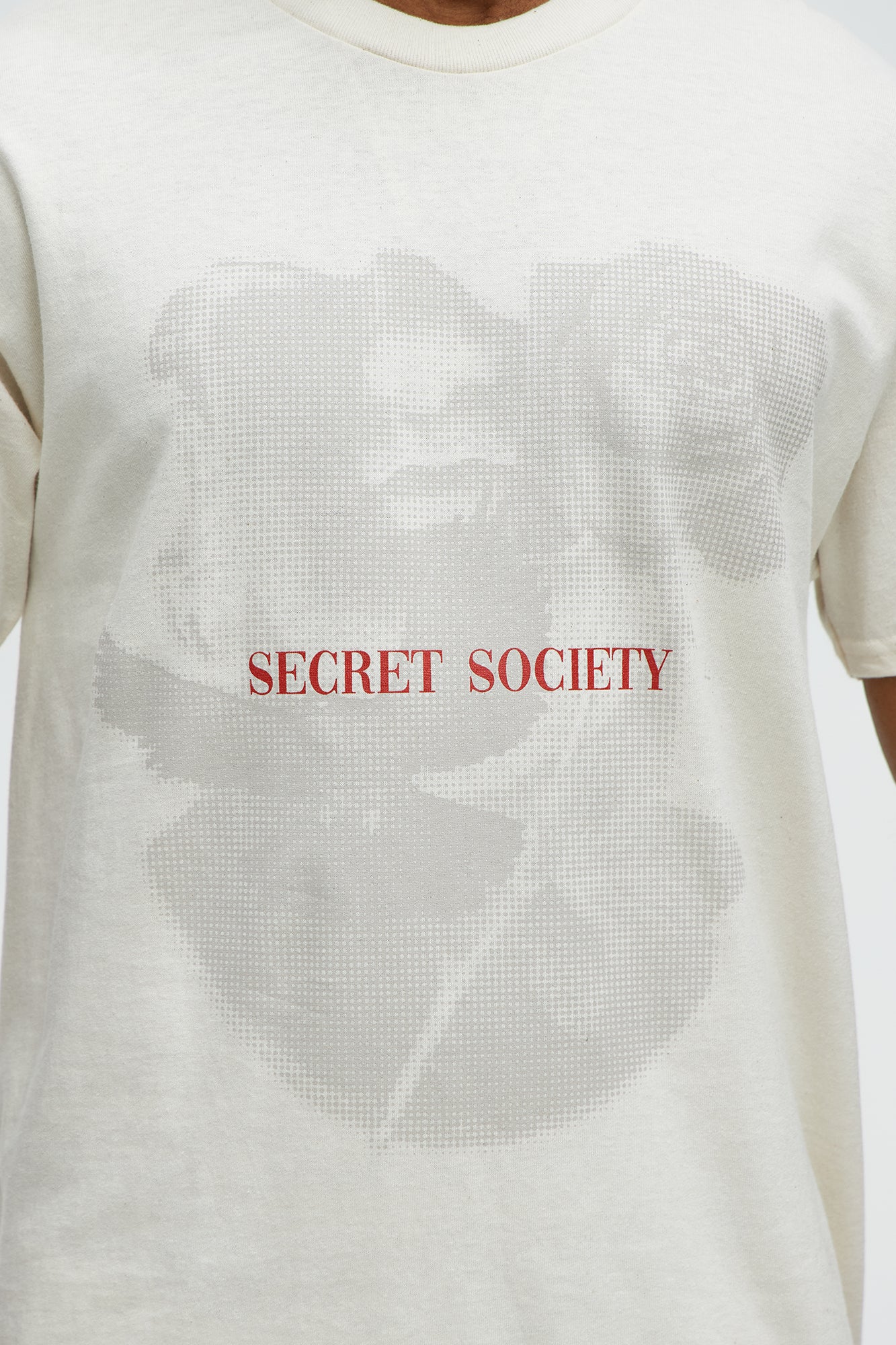 Secret Society Short Sleeve Tee - Natural