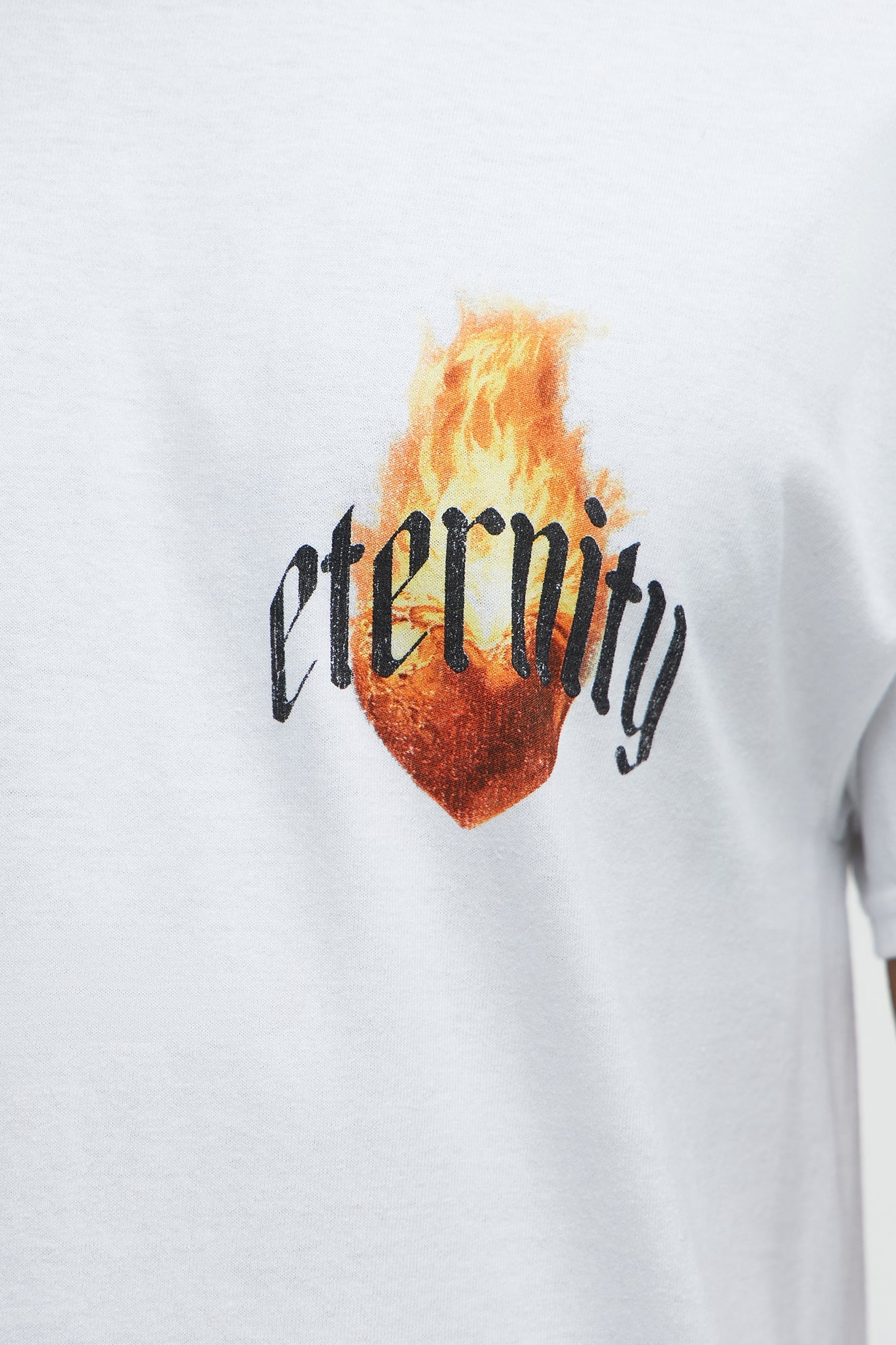 Eternal Heart Short Sleeve Tee - White