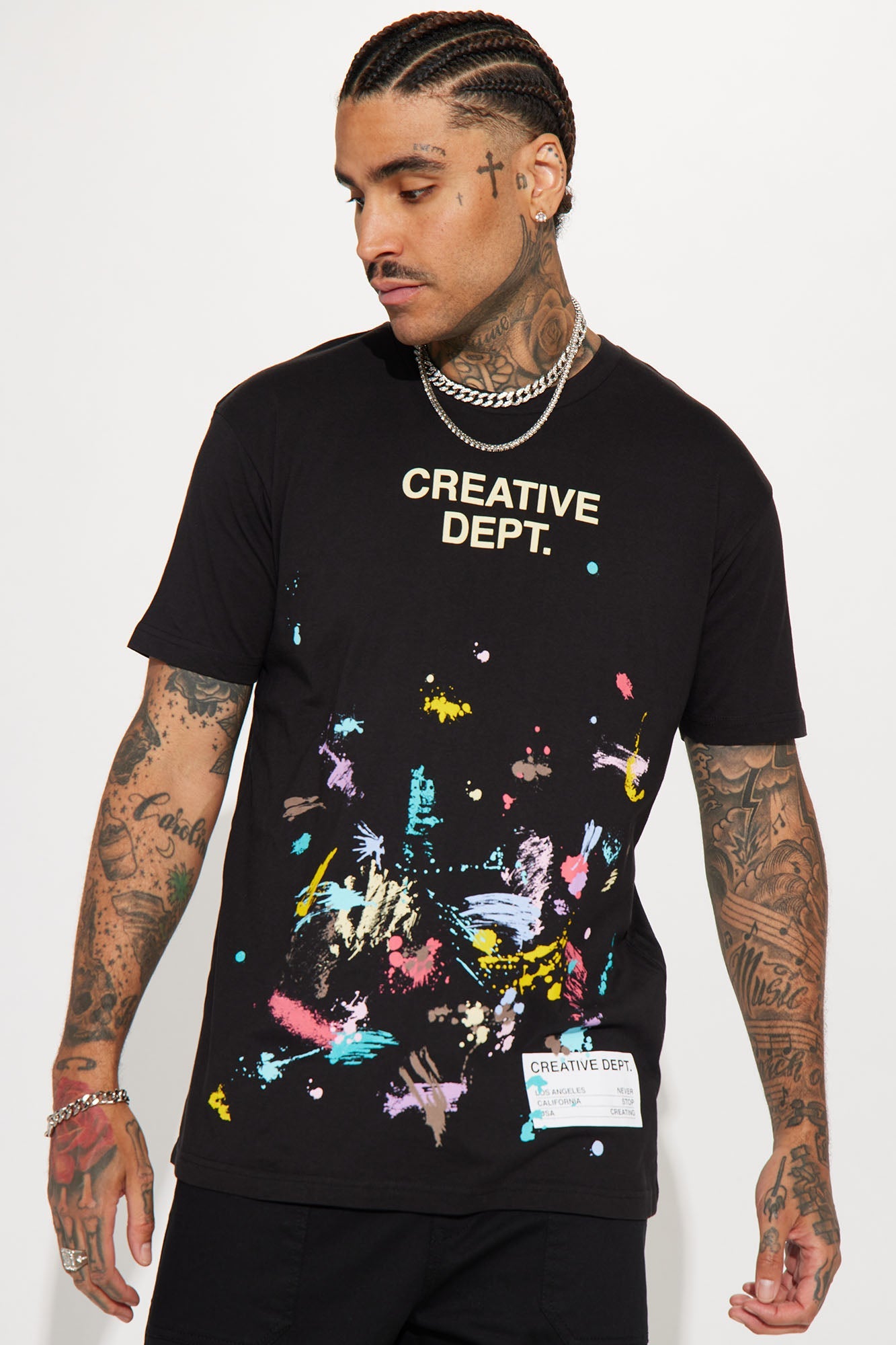 Creative Dept Short Sleeve Tee - Black