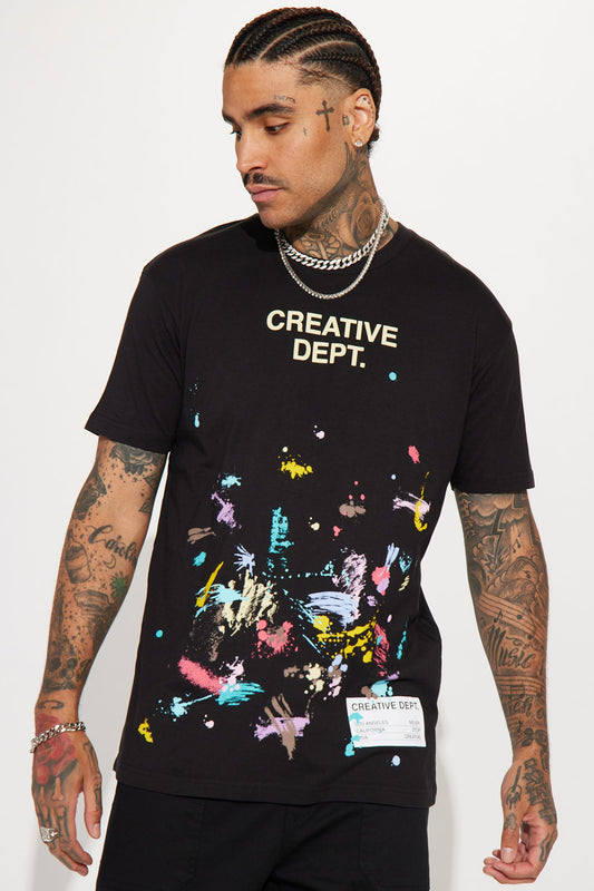 Creative Dept Short Sleeve Tee - Black