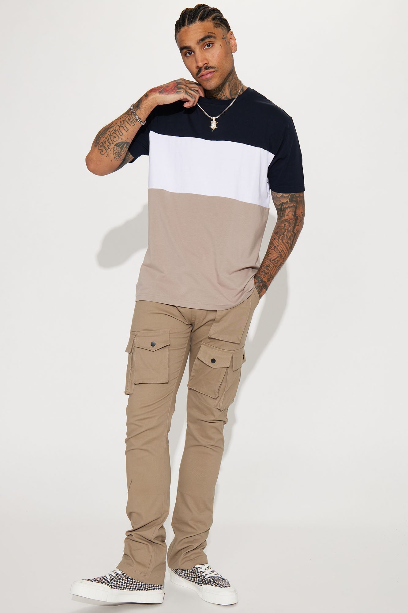 Create Your Future Short Sleeve Tee - Navy/combo