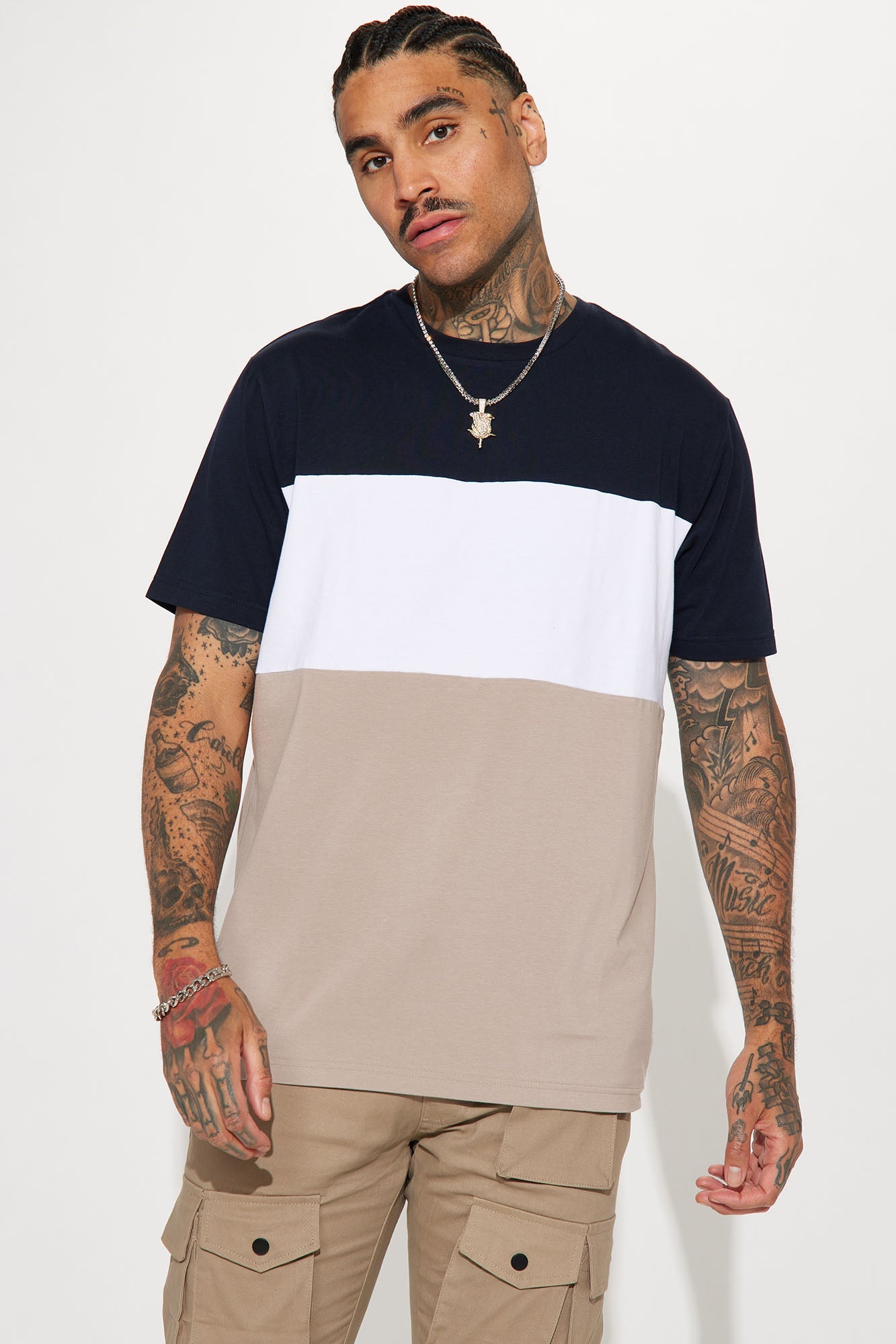 Create Your Future Short Sleeve Tee - Navy/combo