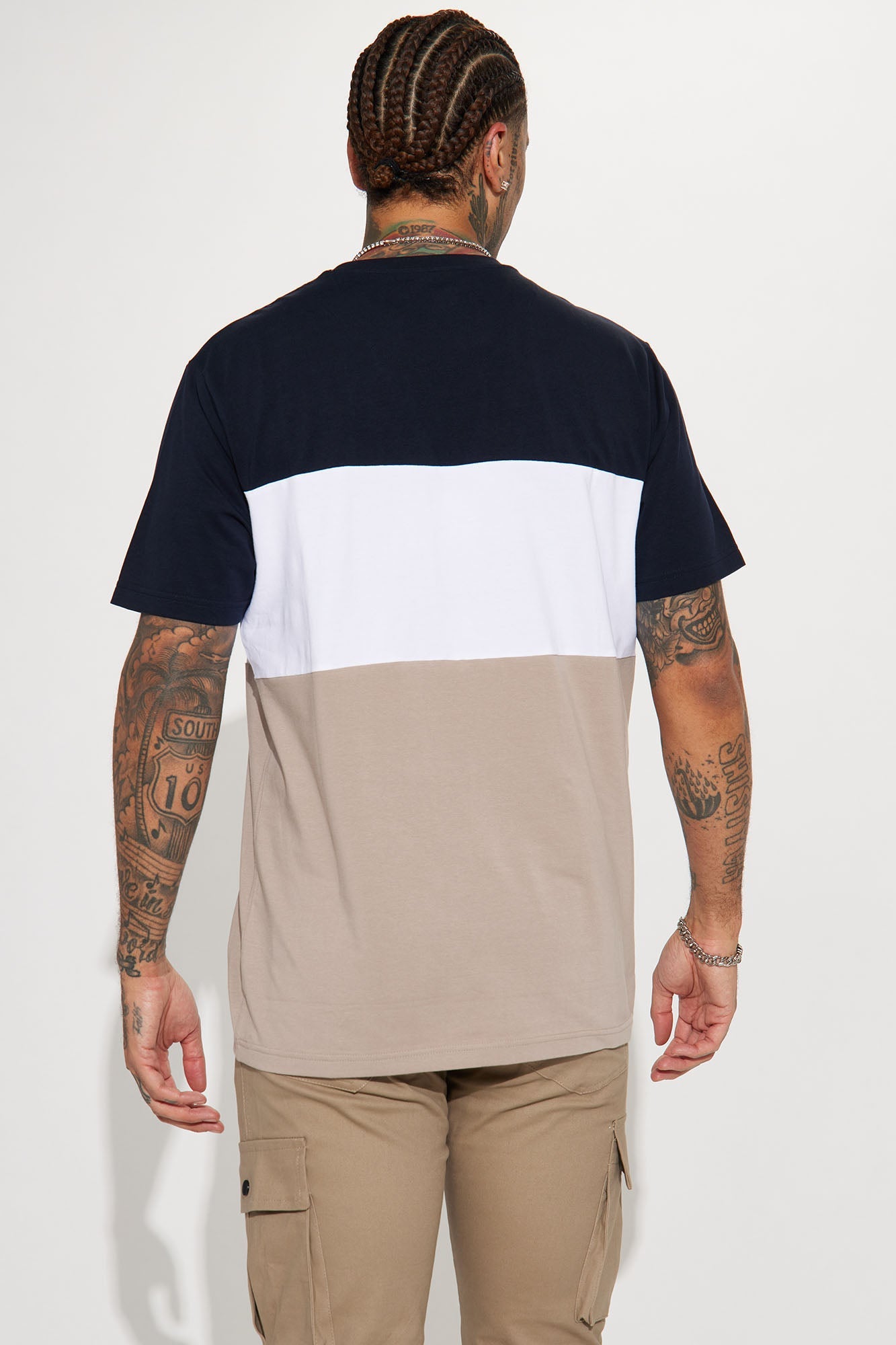 Create Your Future Short Sleeve Tee - Navy/combo