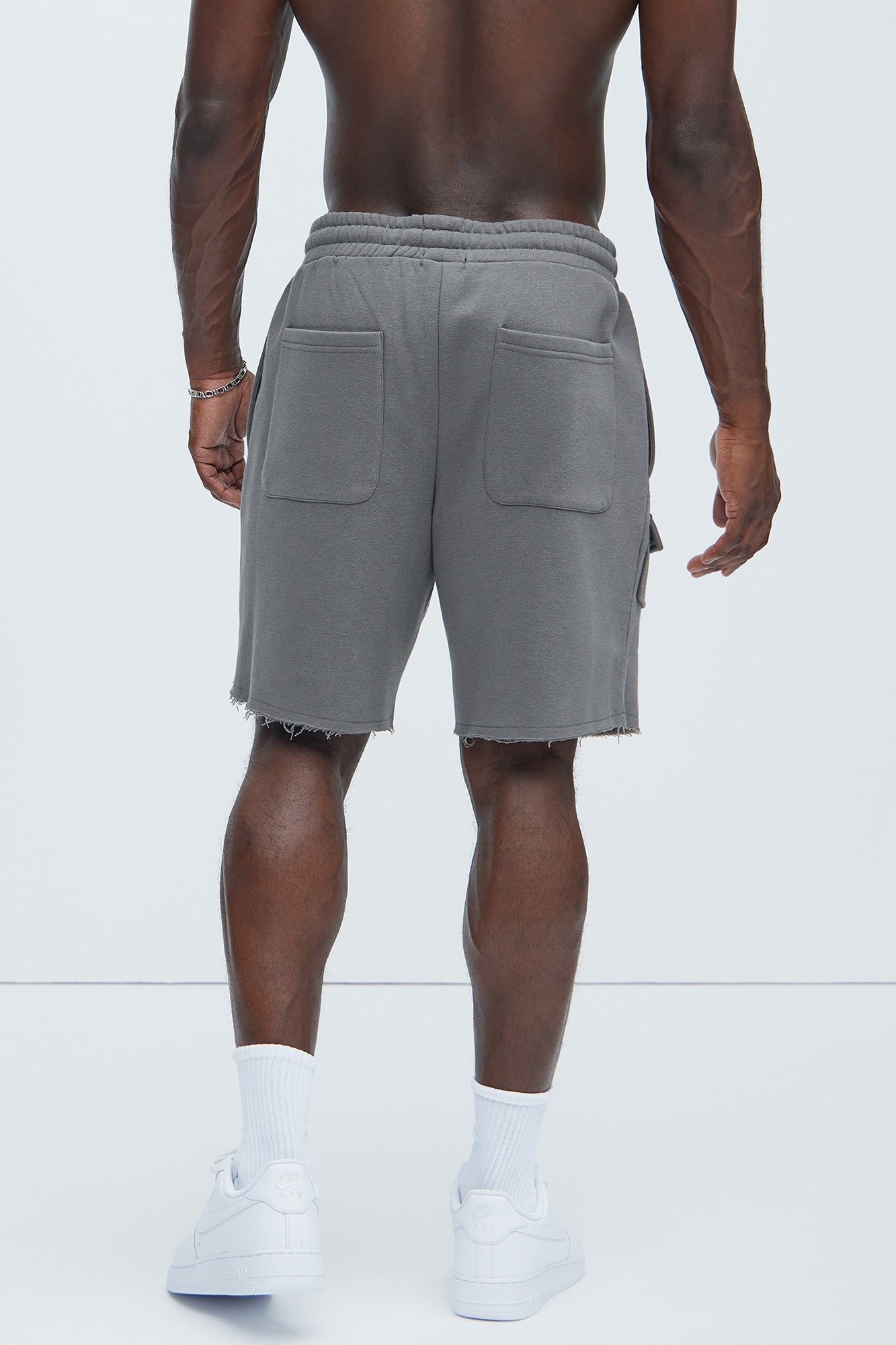 Tyson Keep It Going Carpenter Sweat Shorts - Charcoal