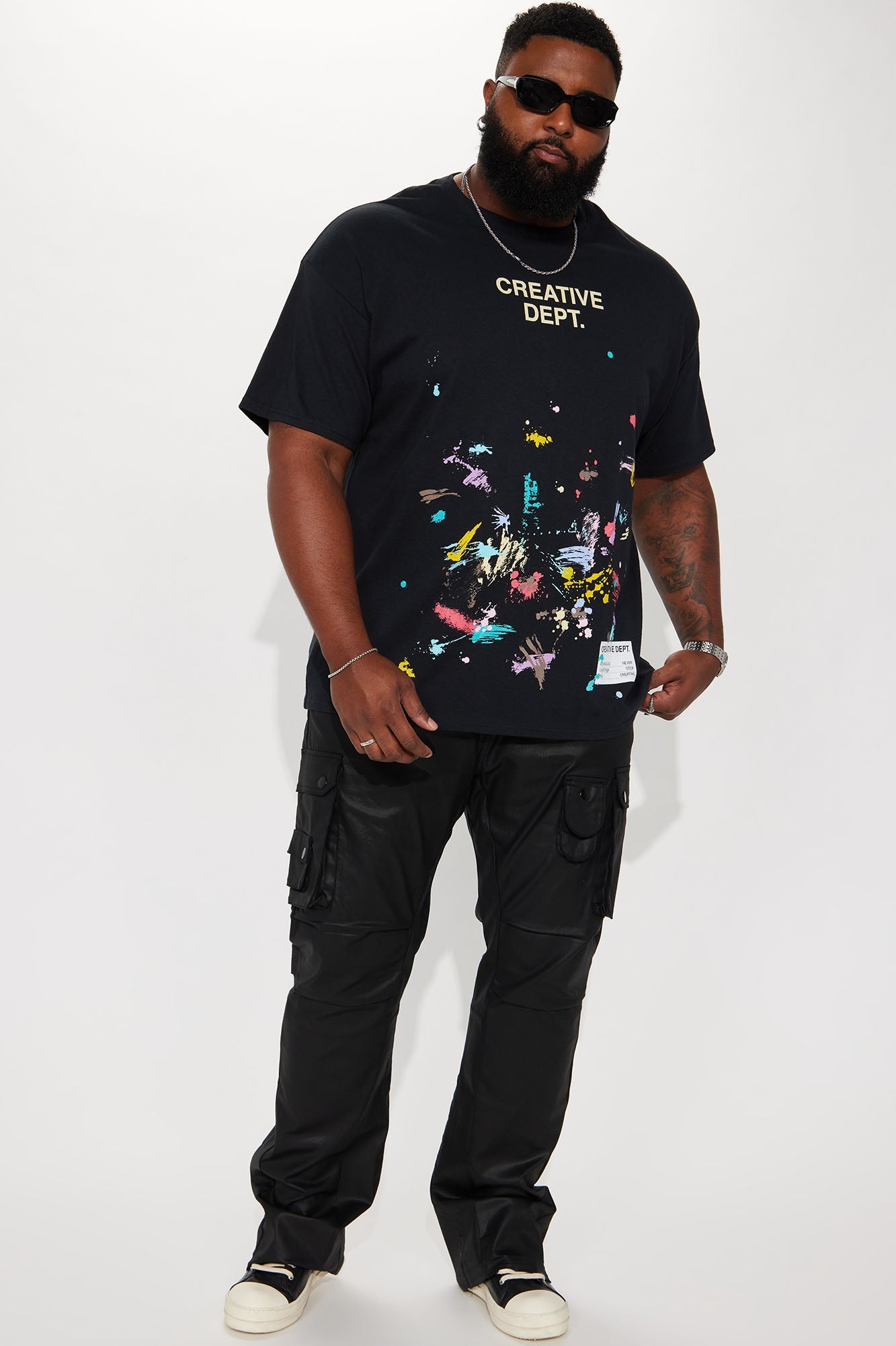 Creative Dept Short Sleeve Tee - Black