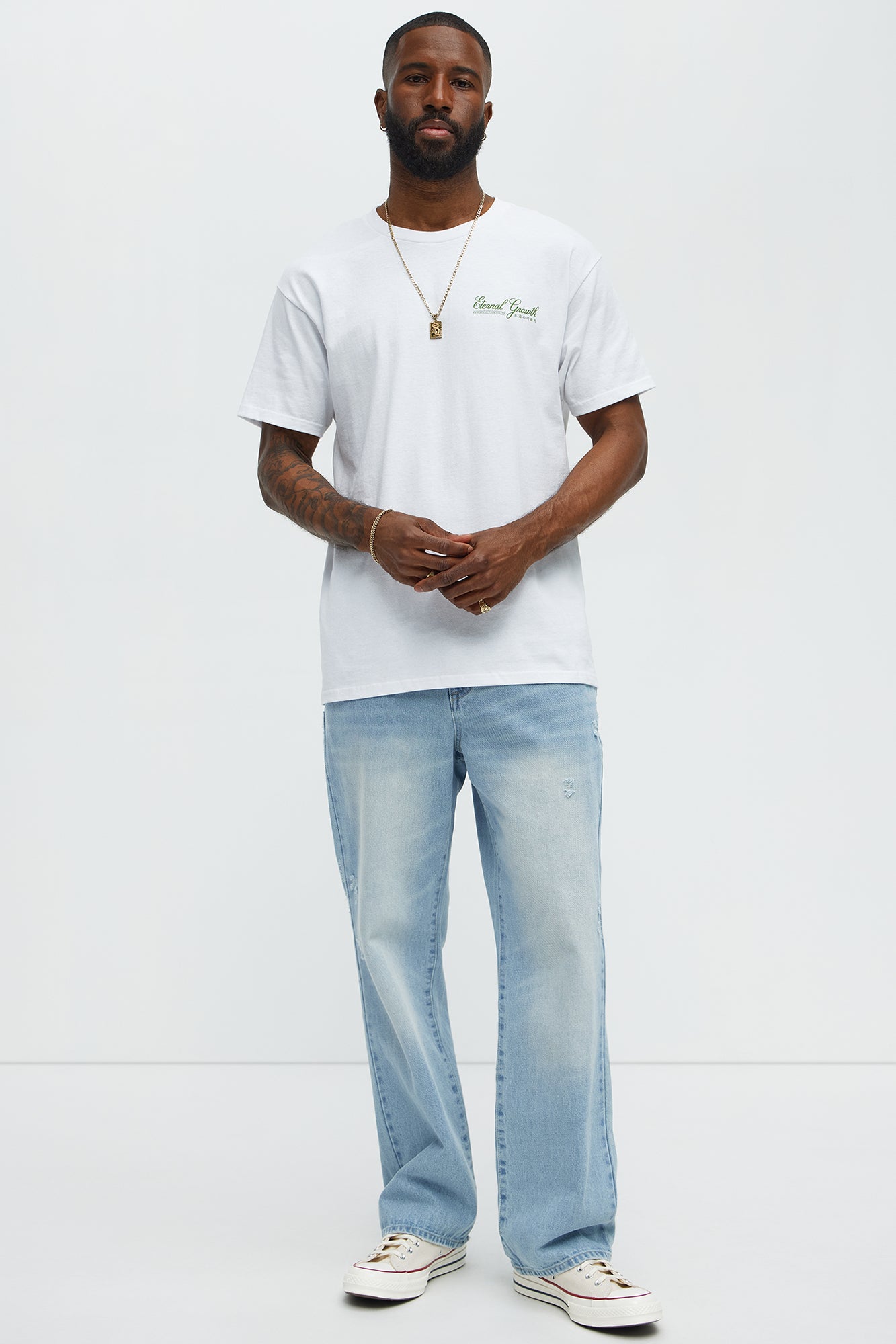 Eternal Growth Short Sleeve Tee - White