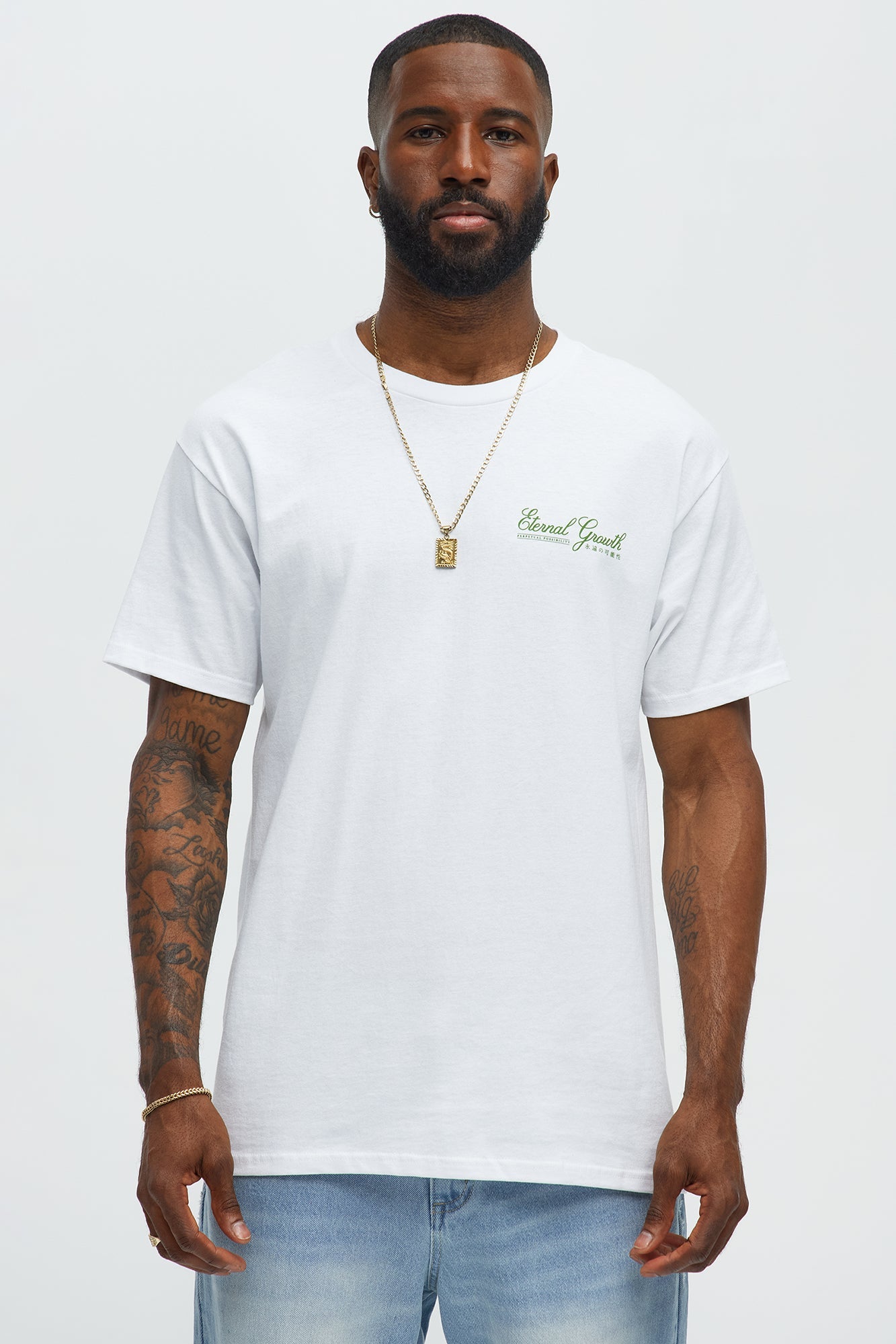Eternal Growth Short Sleeve Tee - White