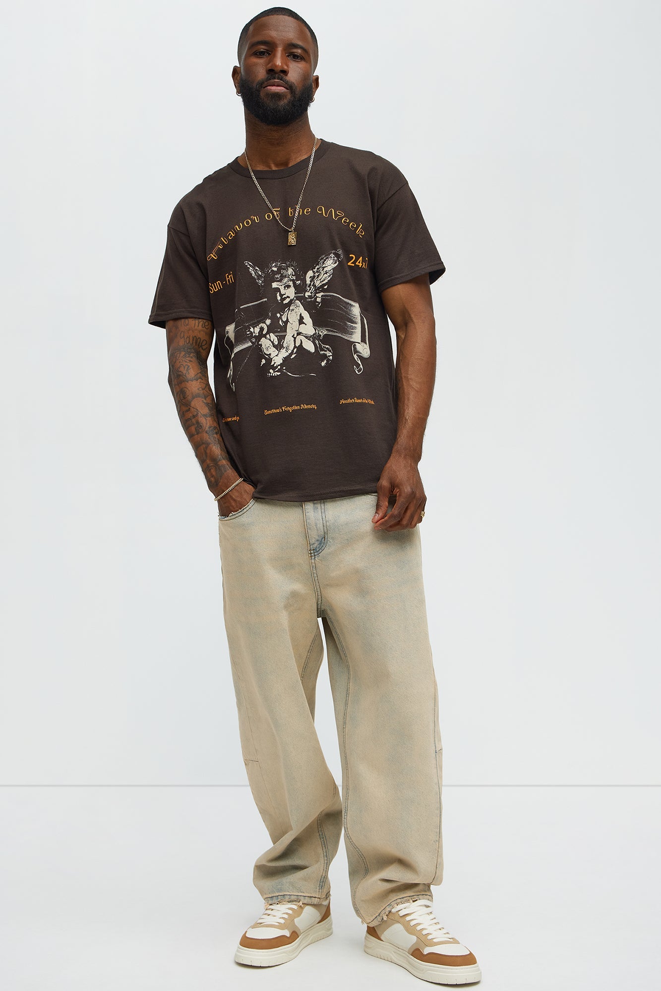 Flavor Of The Week Short Sleeve Tee - Chocolate
