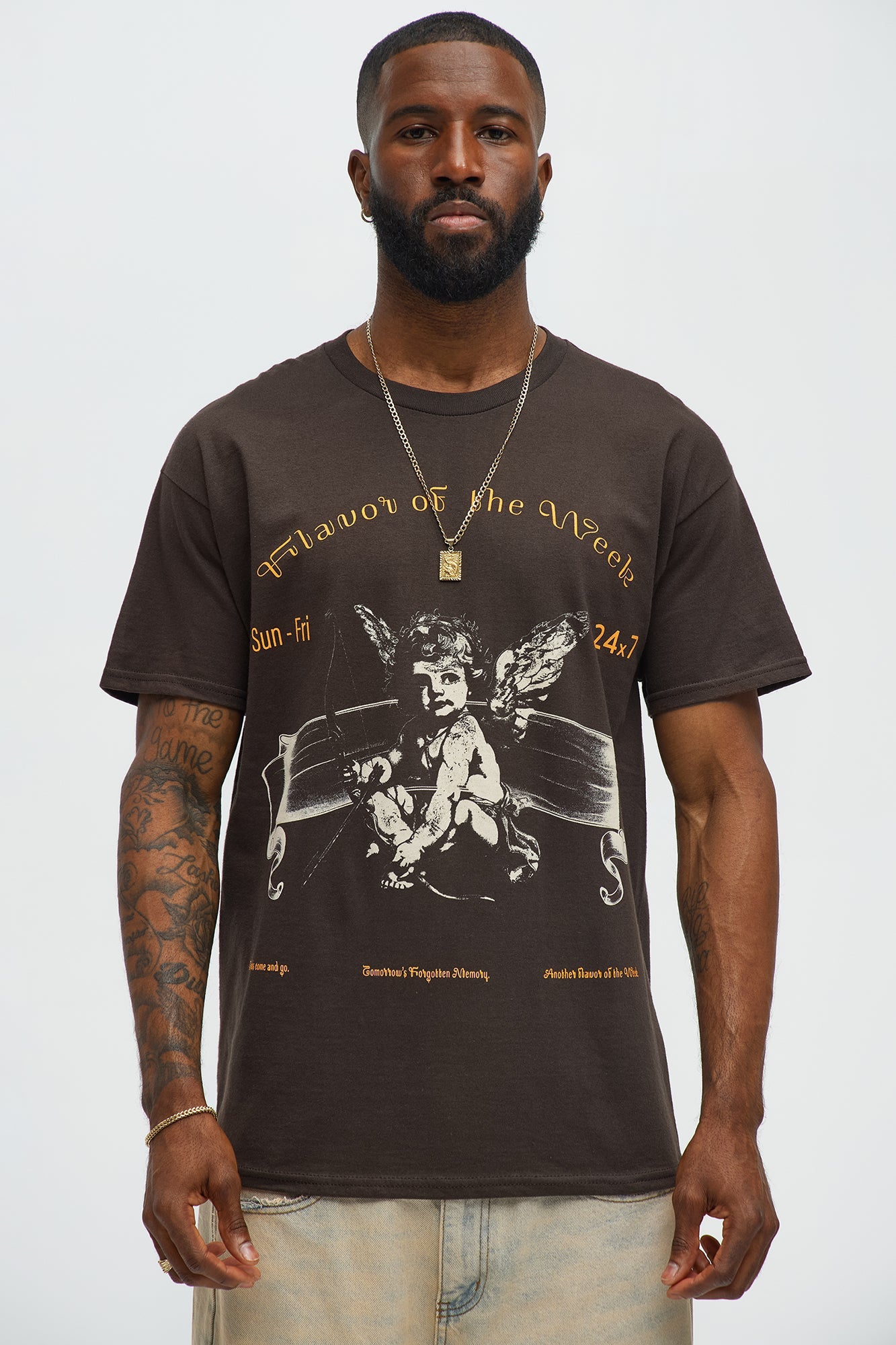 Flavor Of The Week Short Sleeve Tee - Chocolate