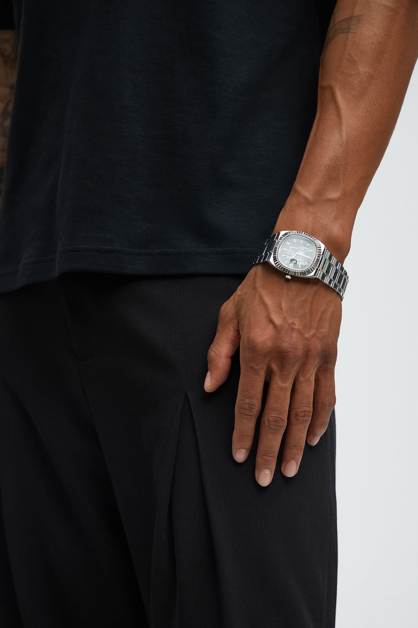 Always Late Mens Watch - Silver
