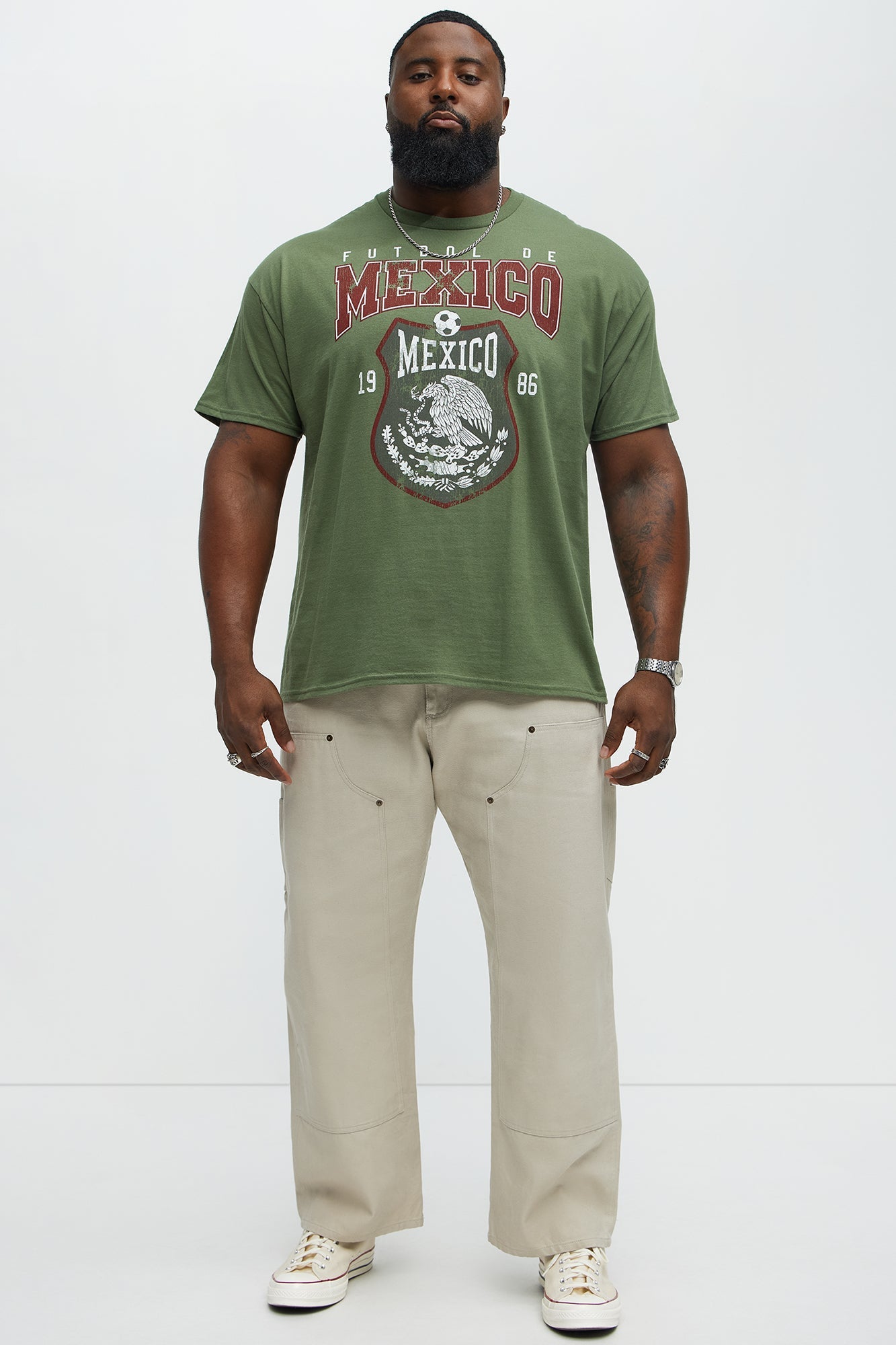 Futbol Of Mexico Short Sleeve Tee - Green