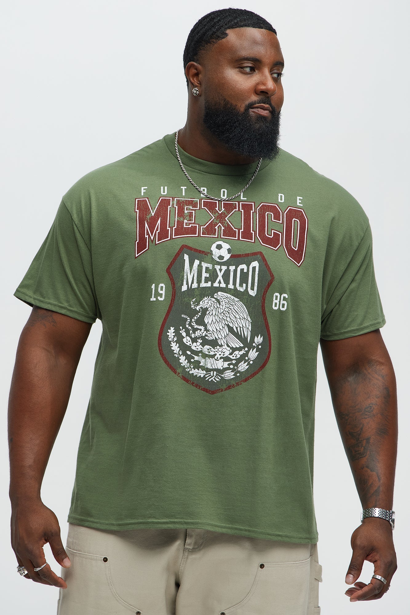 Futbol Of Mexico Short Sleeve Tee - Green