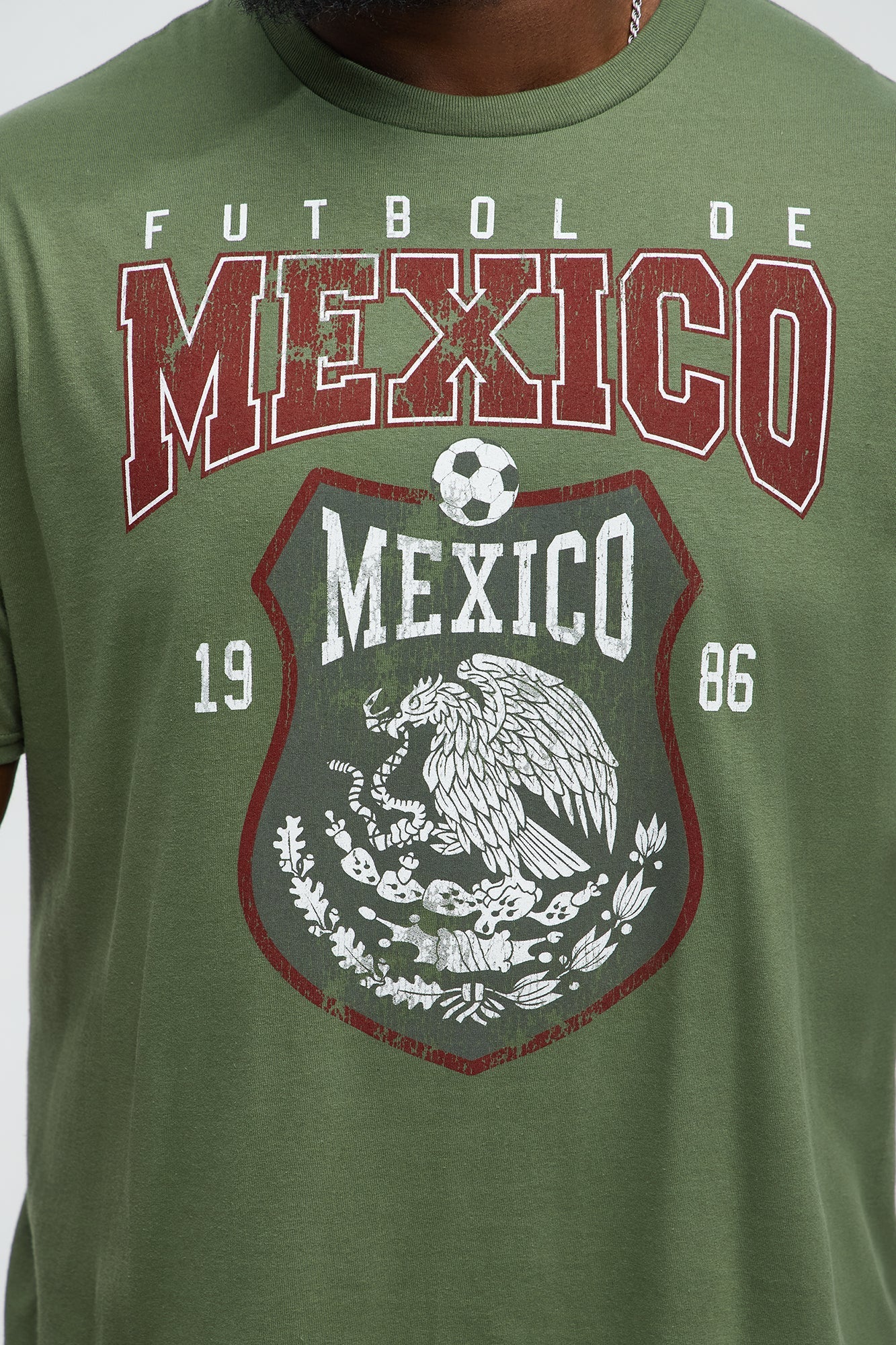 Futbol Of Mexico Short Sleeve Tee - Green