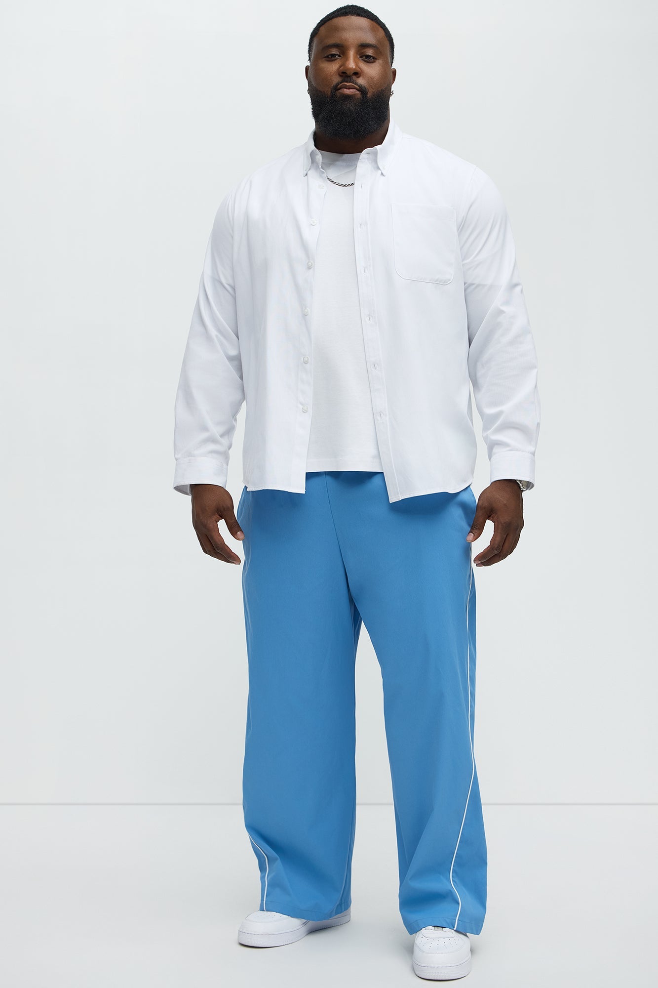 Star Boi Baggy Pants - Blue