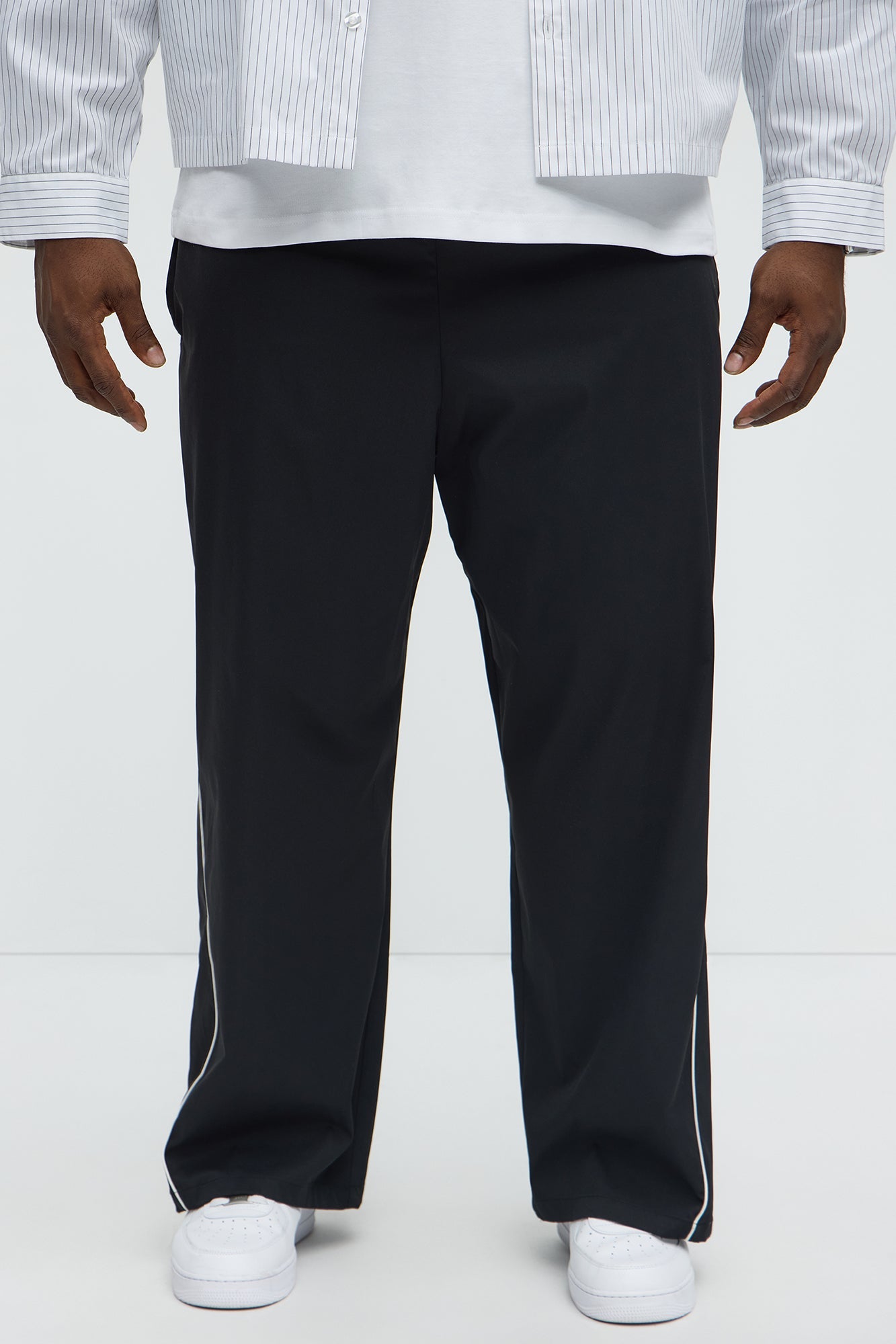 Star Boi Baggy Pants - Black