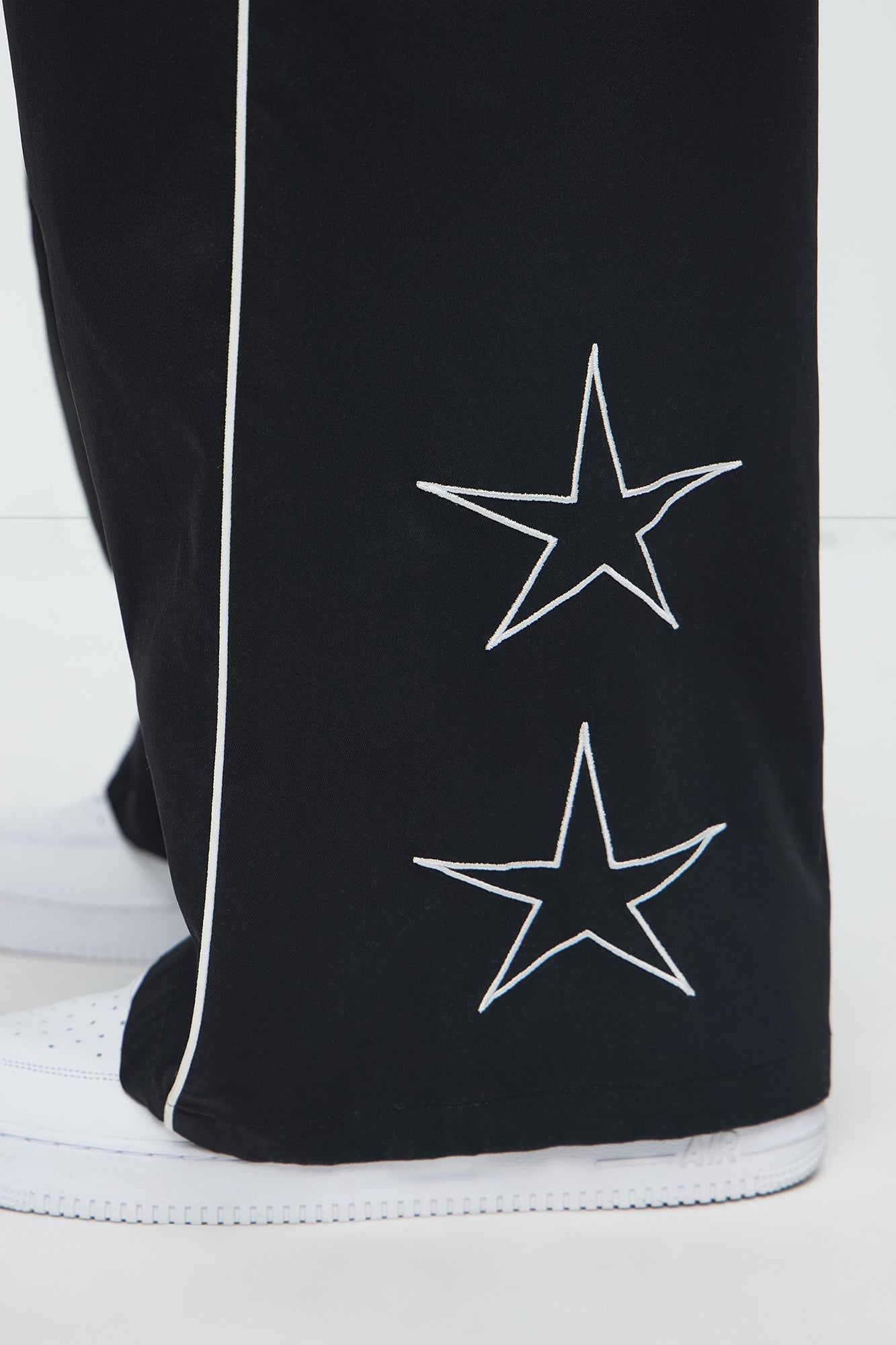 Star Boi Baggy Pants - Black