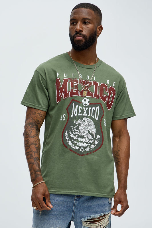 Futbol Of Mexico Short Sleeve Tee - Green
