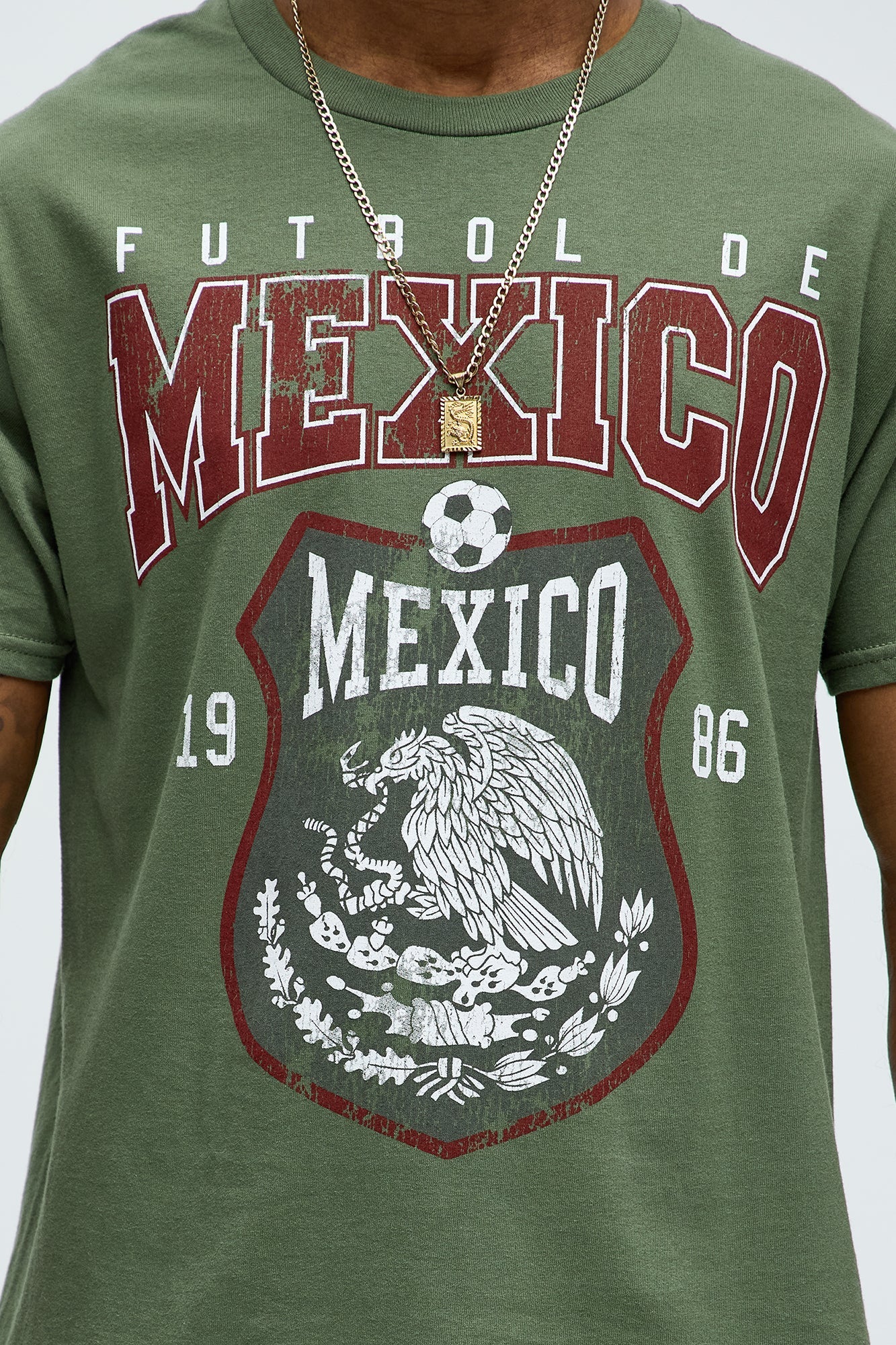 Futbol Of Mexico Short Sleeve Tee - Green