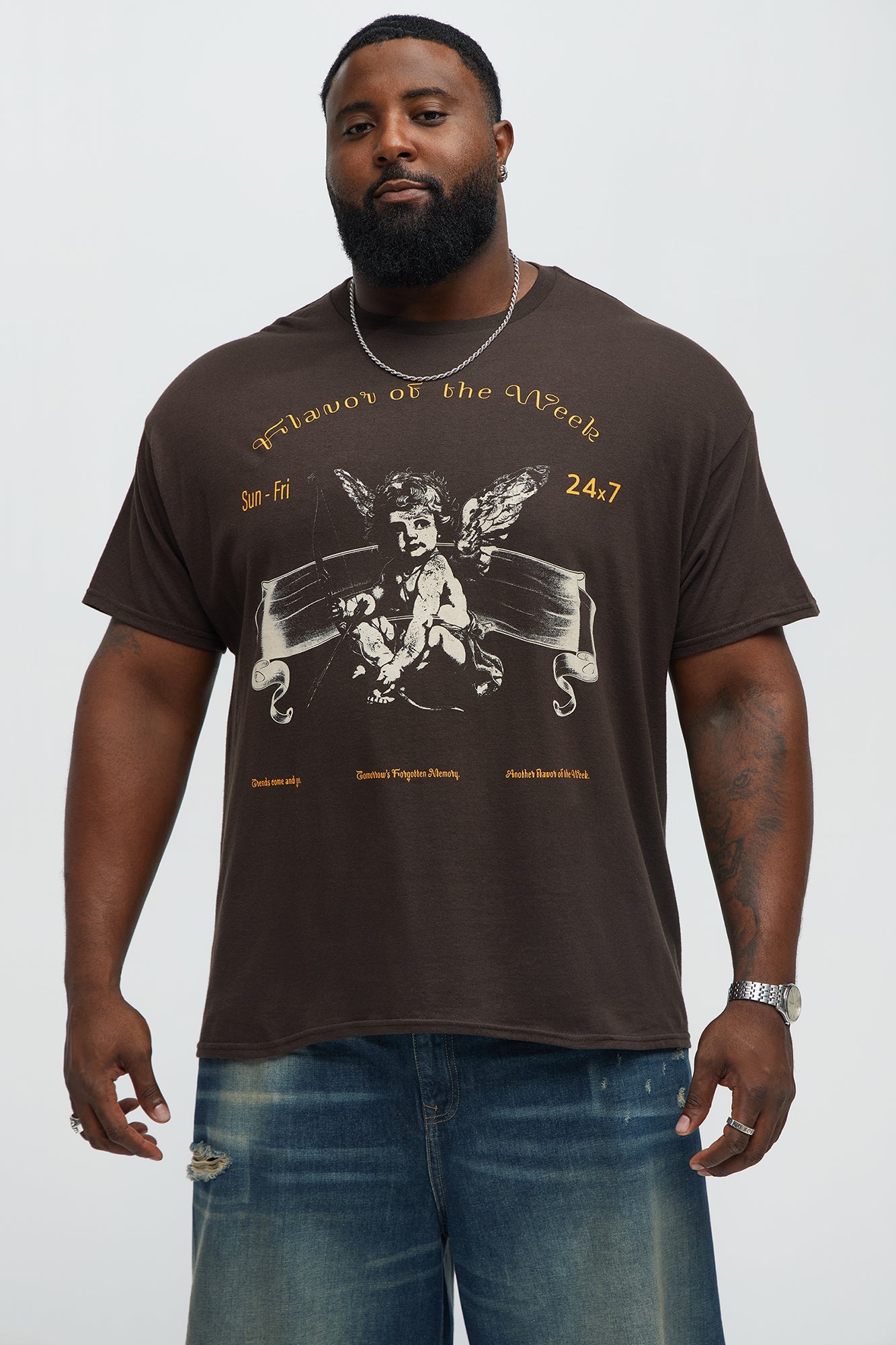 Flavor Of The Week Short Sleeve Tee - Chocolate