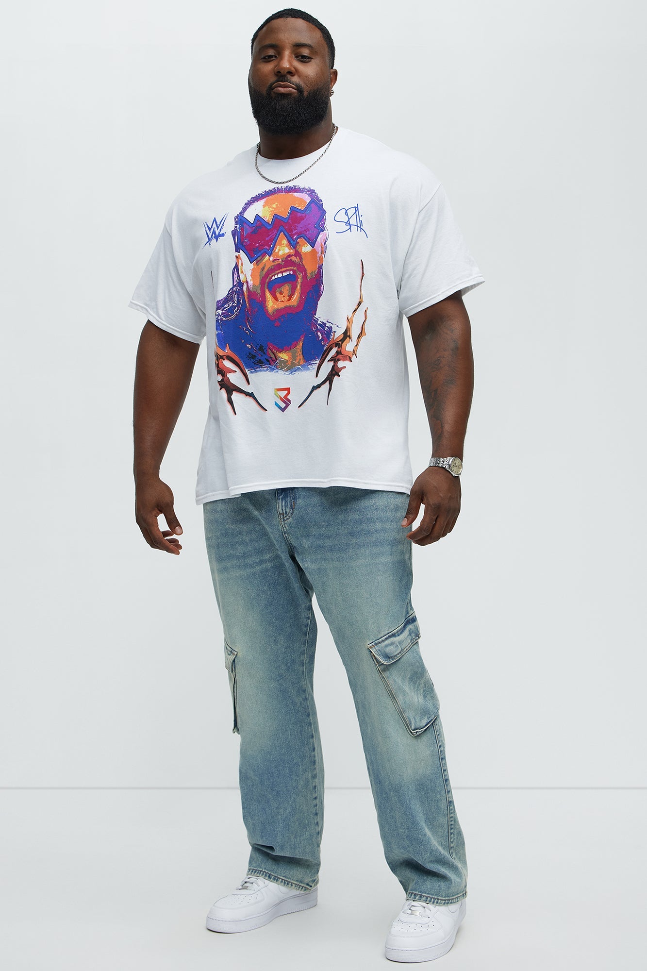 WWE Seth Freaking Rollins Short Sleeve Tee - White